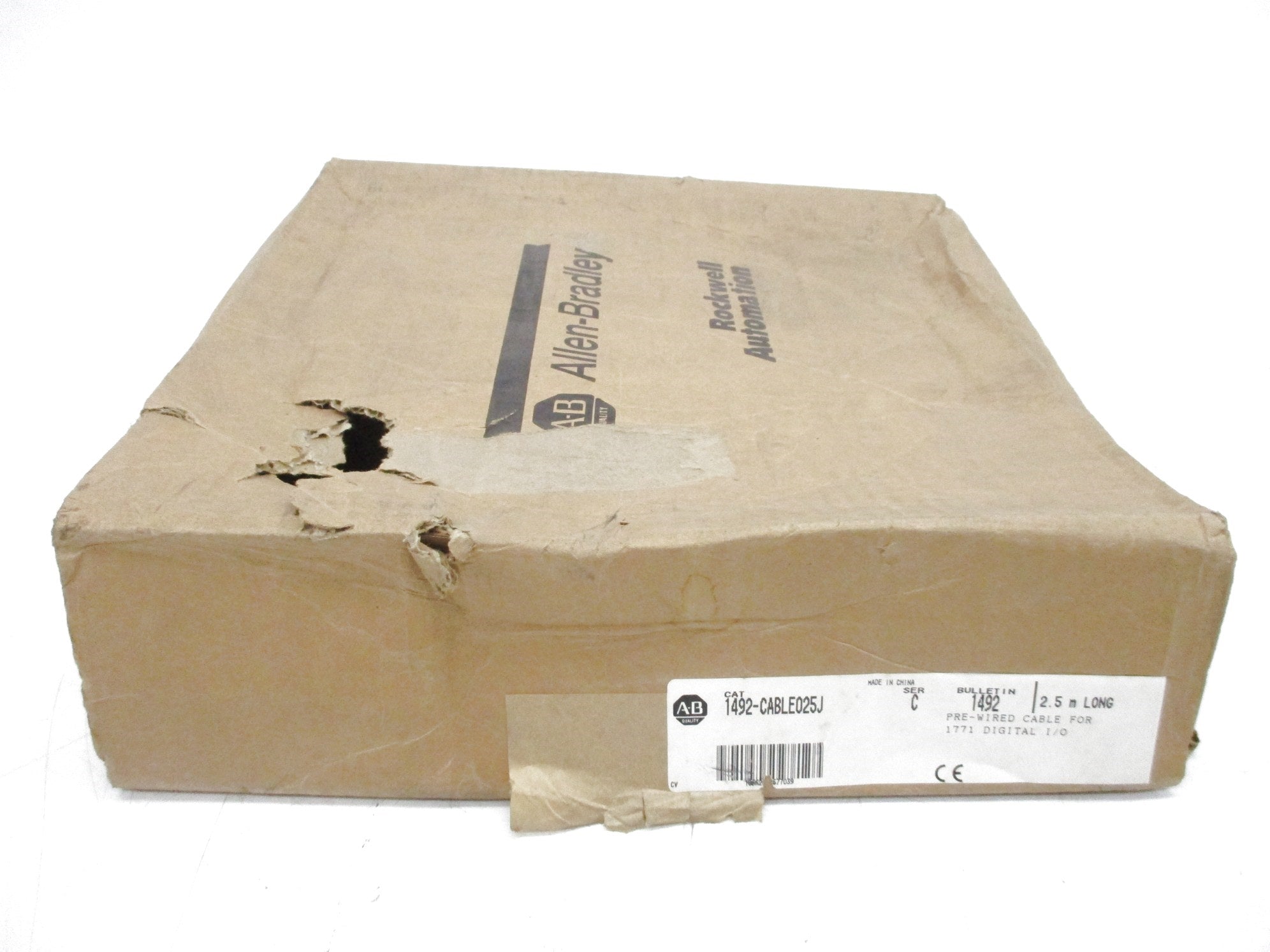 ALLEN BRADLEY 1492-CABLE025J SER. C (BR/WH) NSMP