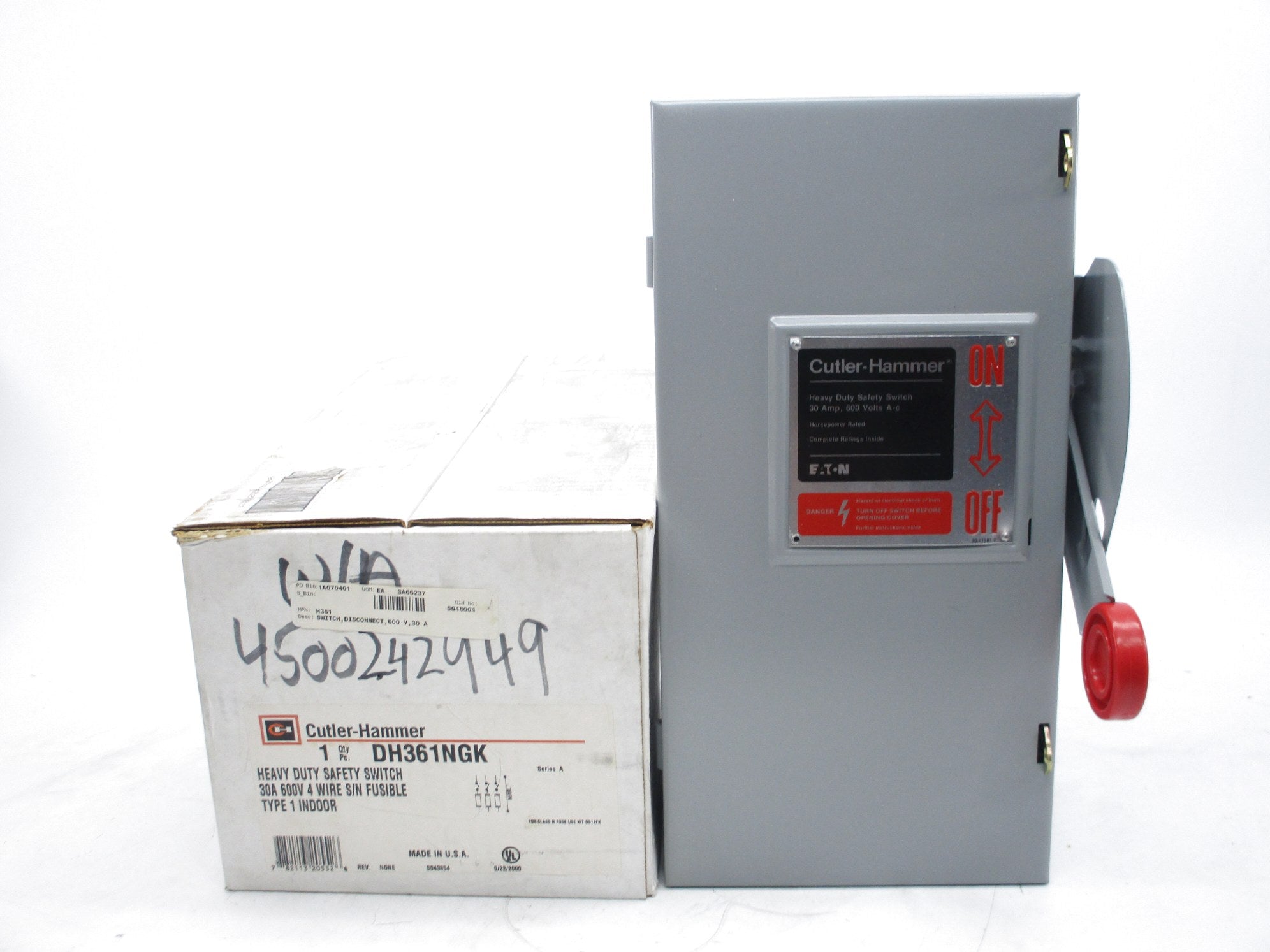 CUTLER HAMMER DH361NGK SER. A NSMP