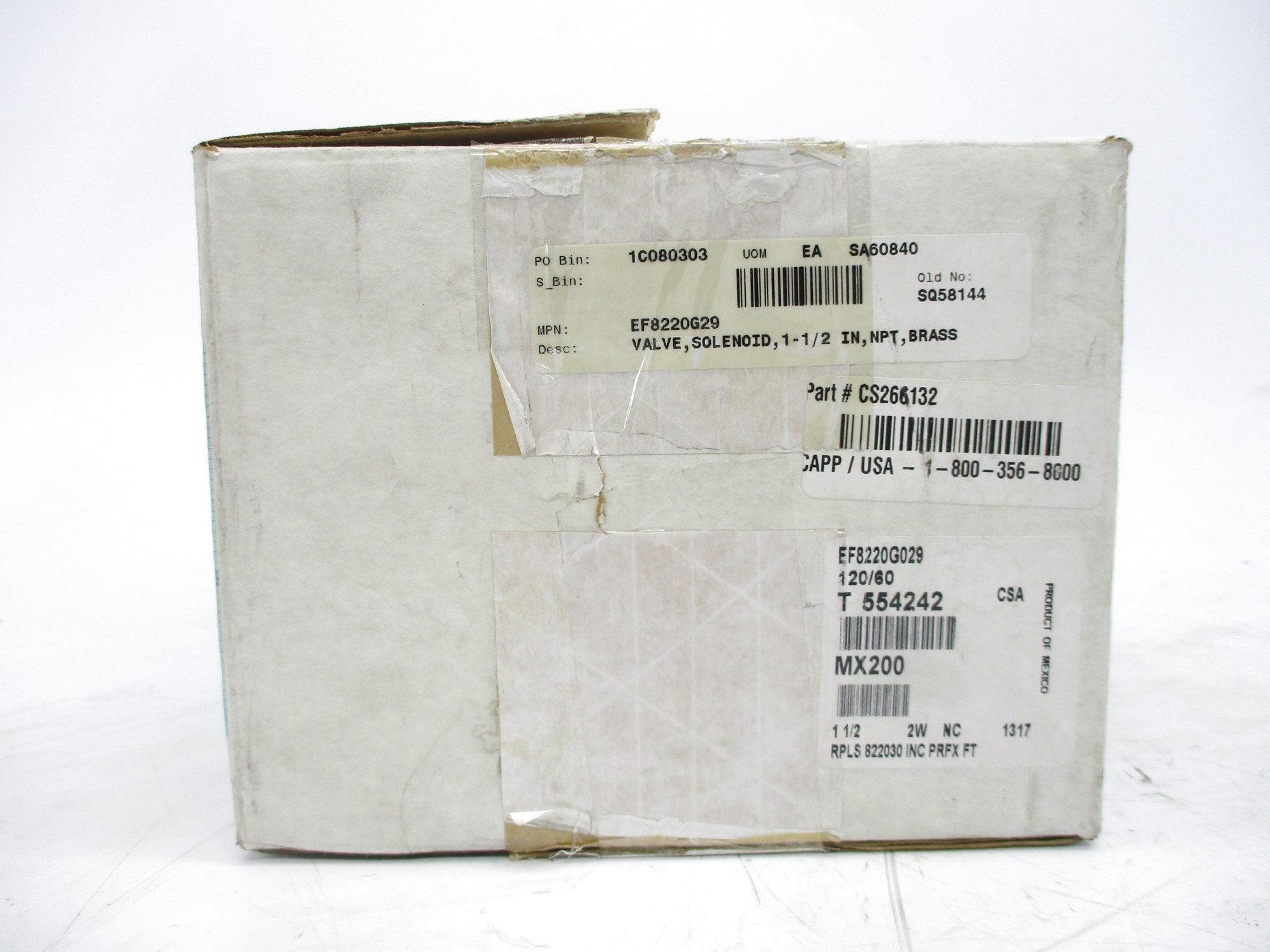 ASCO EF8220G029 120/60 110/50 NSMP