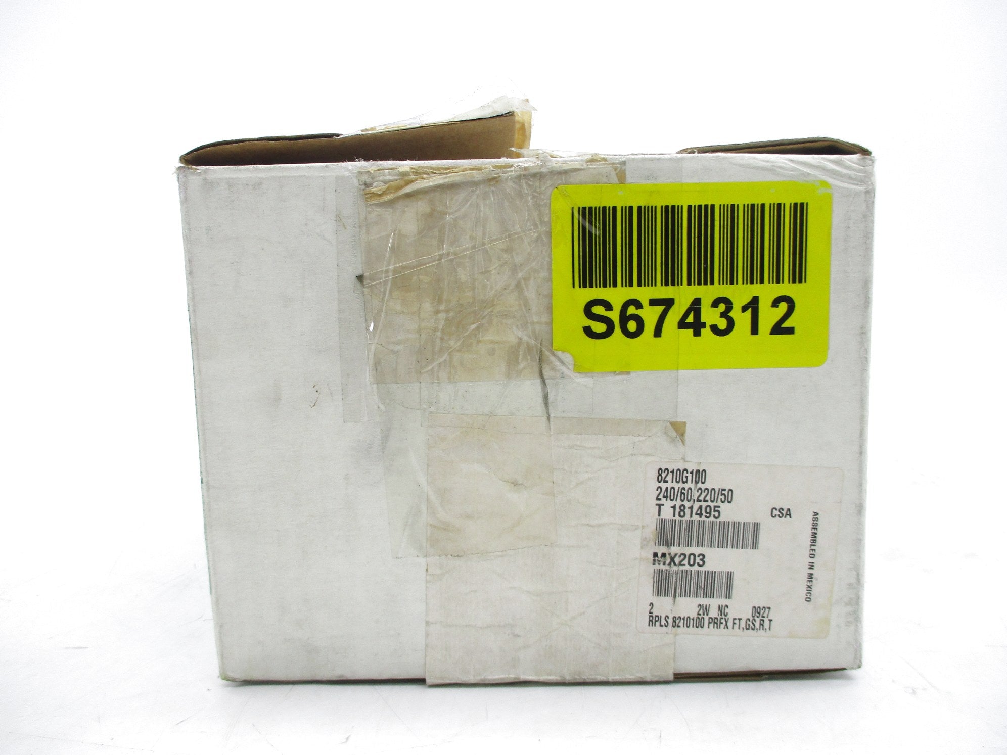 ASCO 8210G100 240V NSMP
