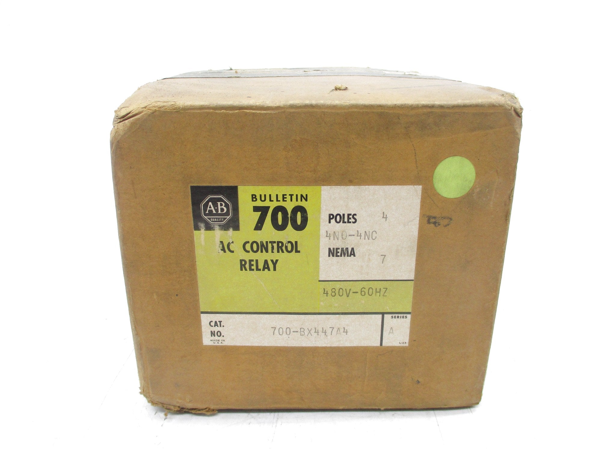 INDUSTRIAL SPARE PART 700-BX447A4 SER. A 480V (BR/YL) NSFS
