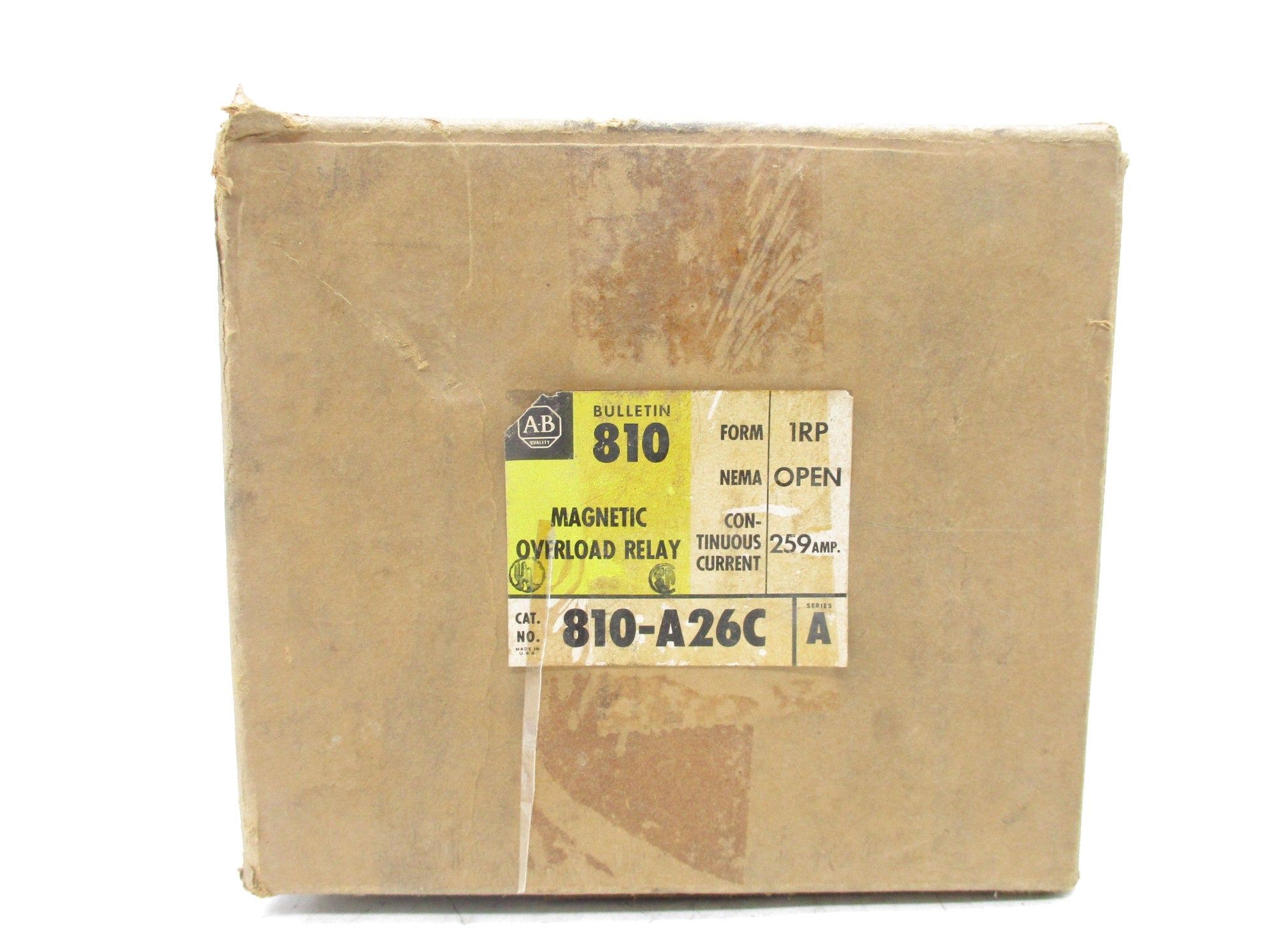 INDUSTRIAL SPARE PART 810-A26C SER. A 259A (BR/YL) NSMP