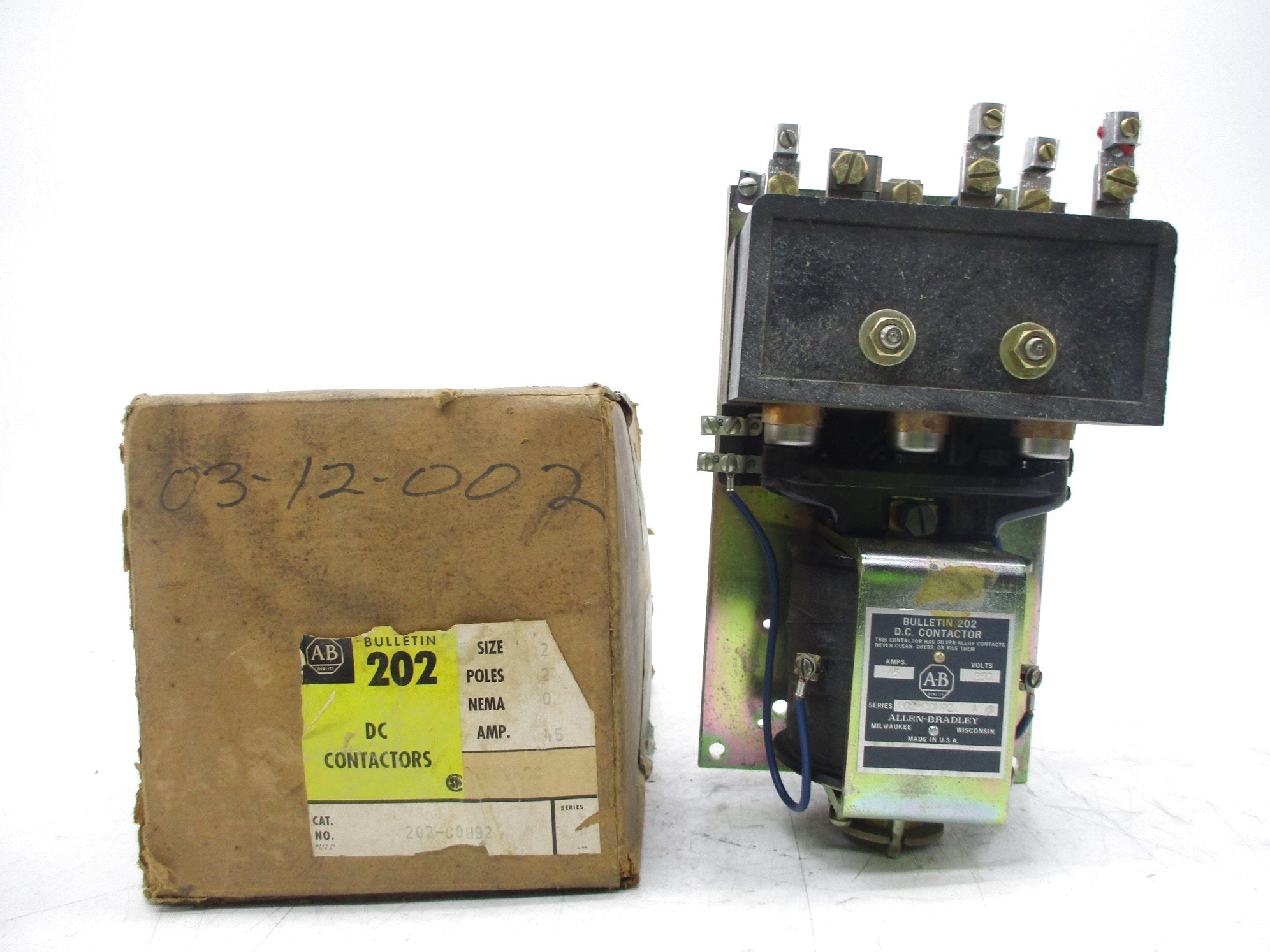INDUSTRIAL SPARE PART 202-COH92 SER. A 250V (BR/YL) NSMP