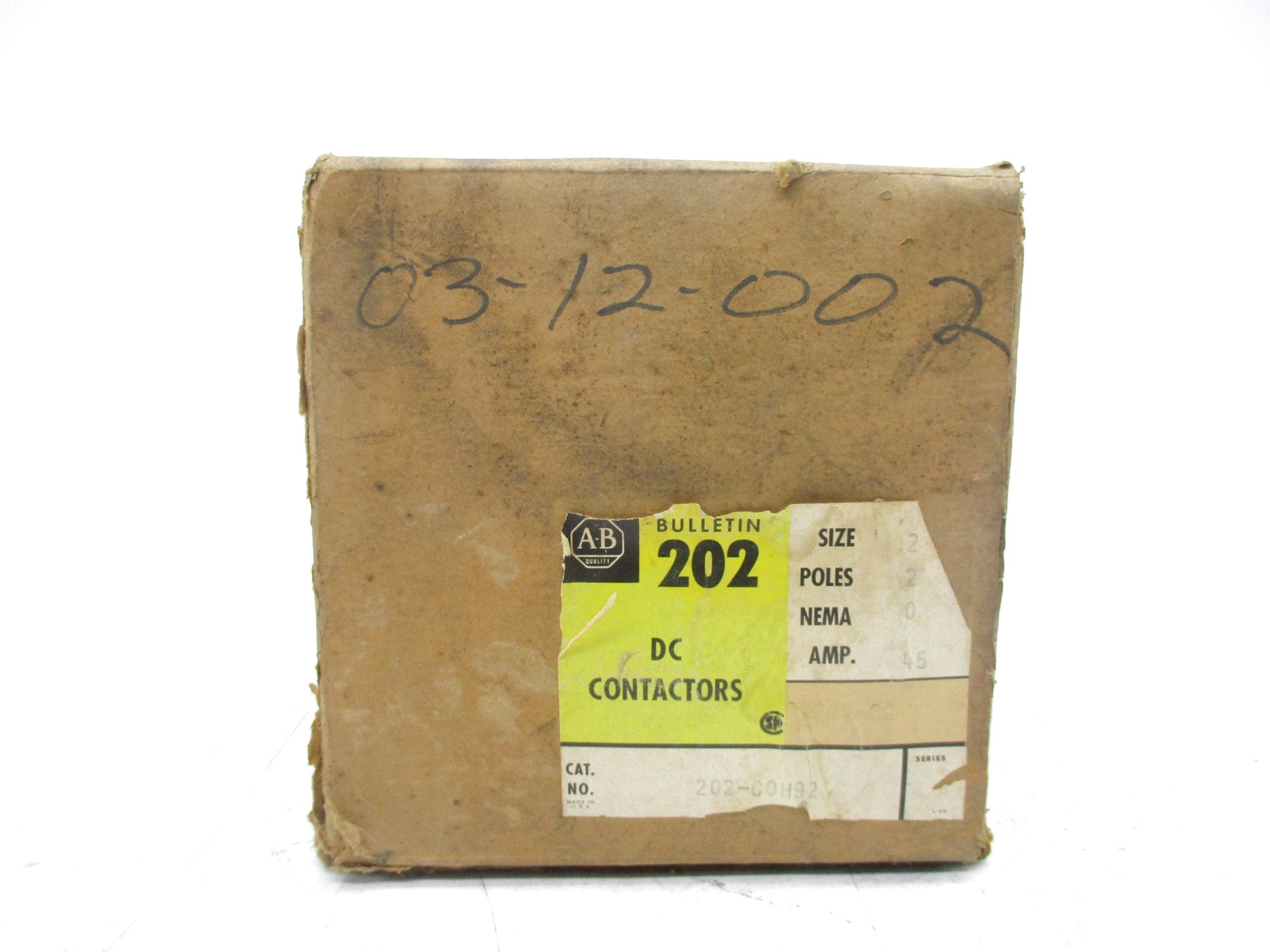 INDUSTRIAL SPARE PART 202-COH92 SER. A 250V (BR/YL) NSMP