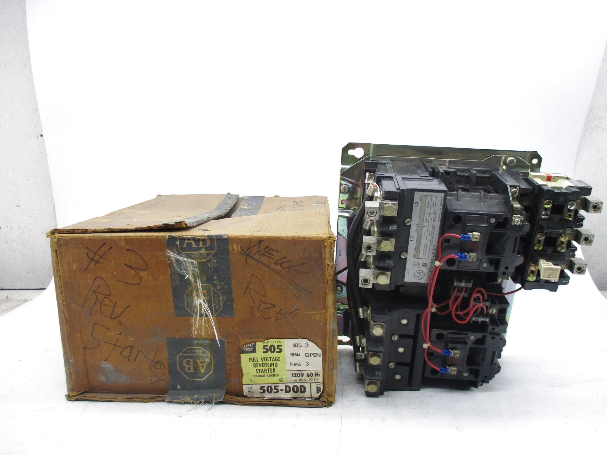ALLEN BRADLEY 505-DOD SER. B (BR/YL) NSMP