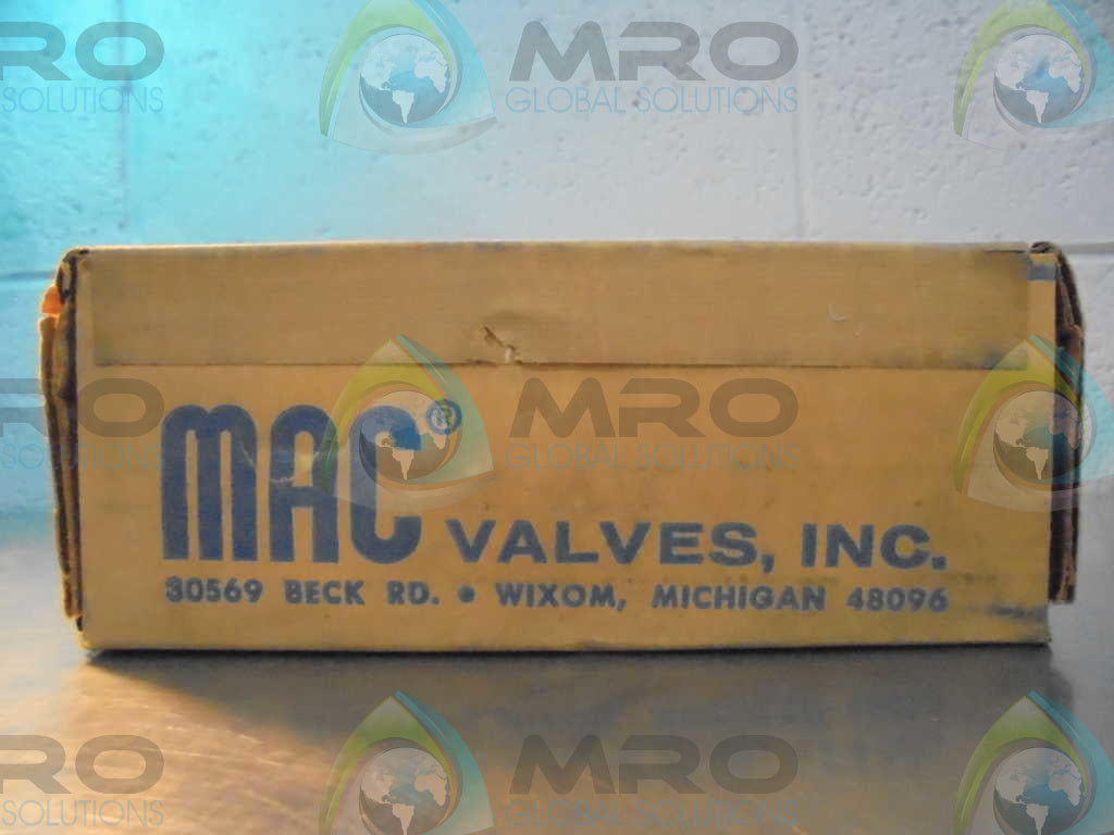 MAC VAVLES INC. 301G-111D1 VALVE *FS*