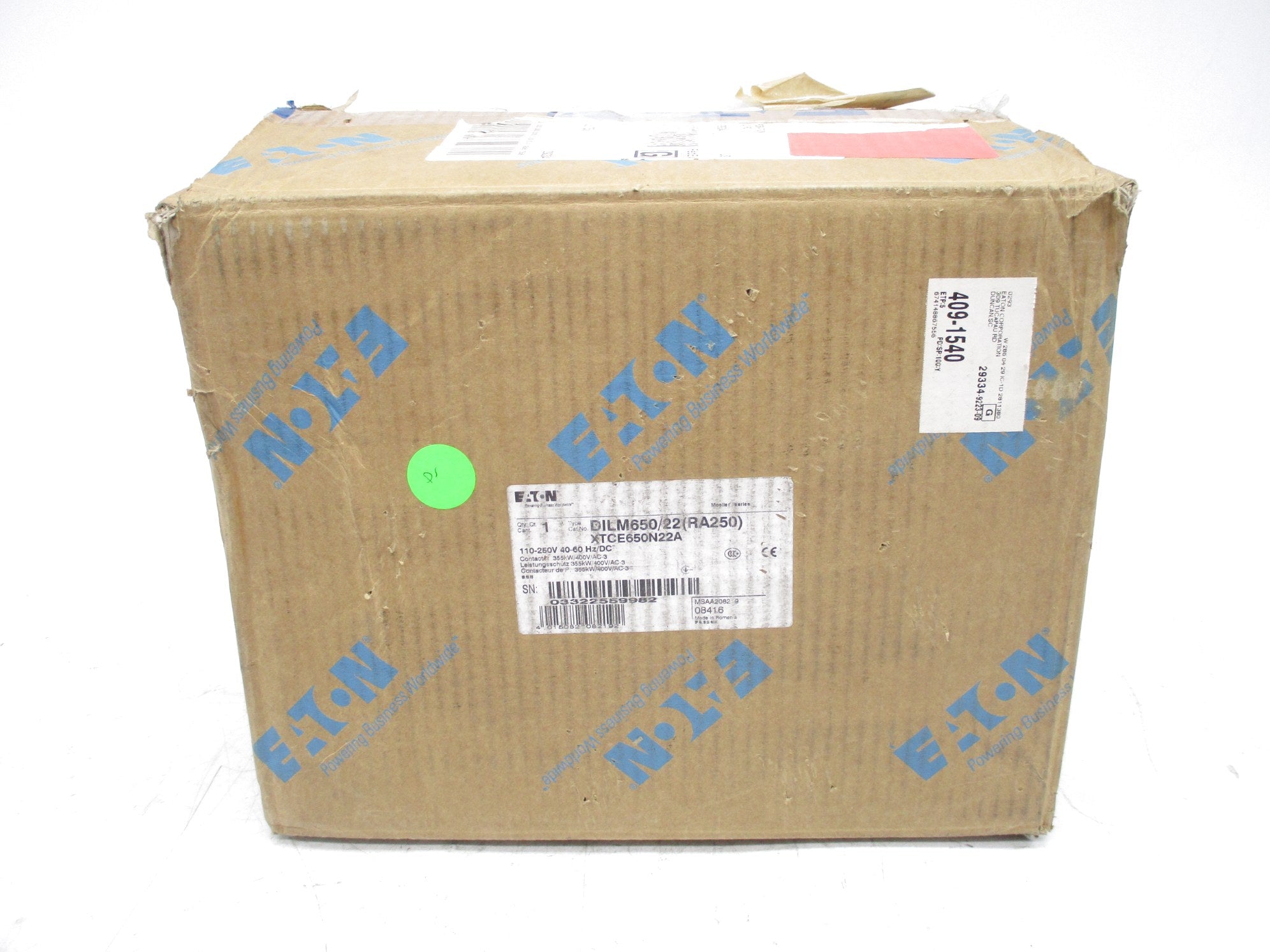 EATON DILM65022RA250 250V NSMP