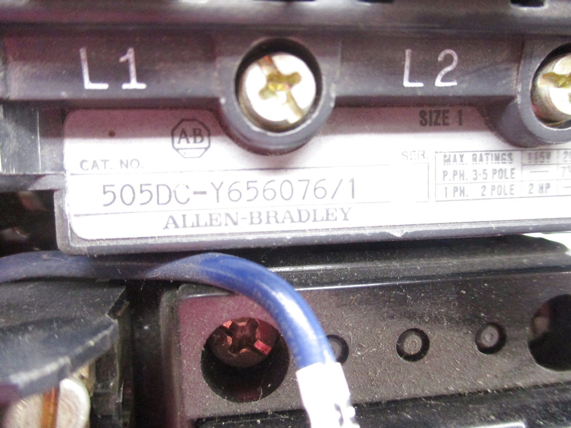 INDUSTRIAL SPARE PART 505DC-Y656076 SER. 1 NSNP