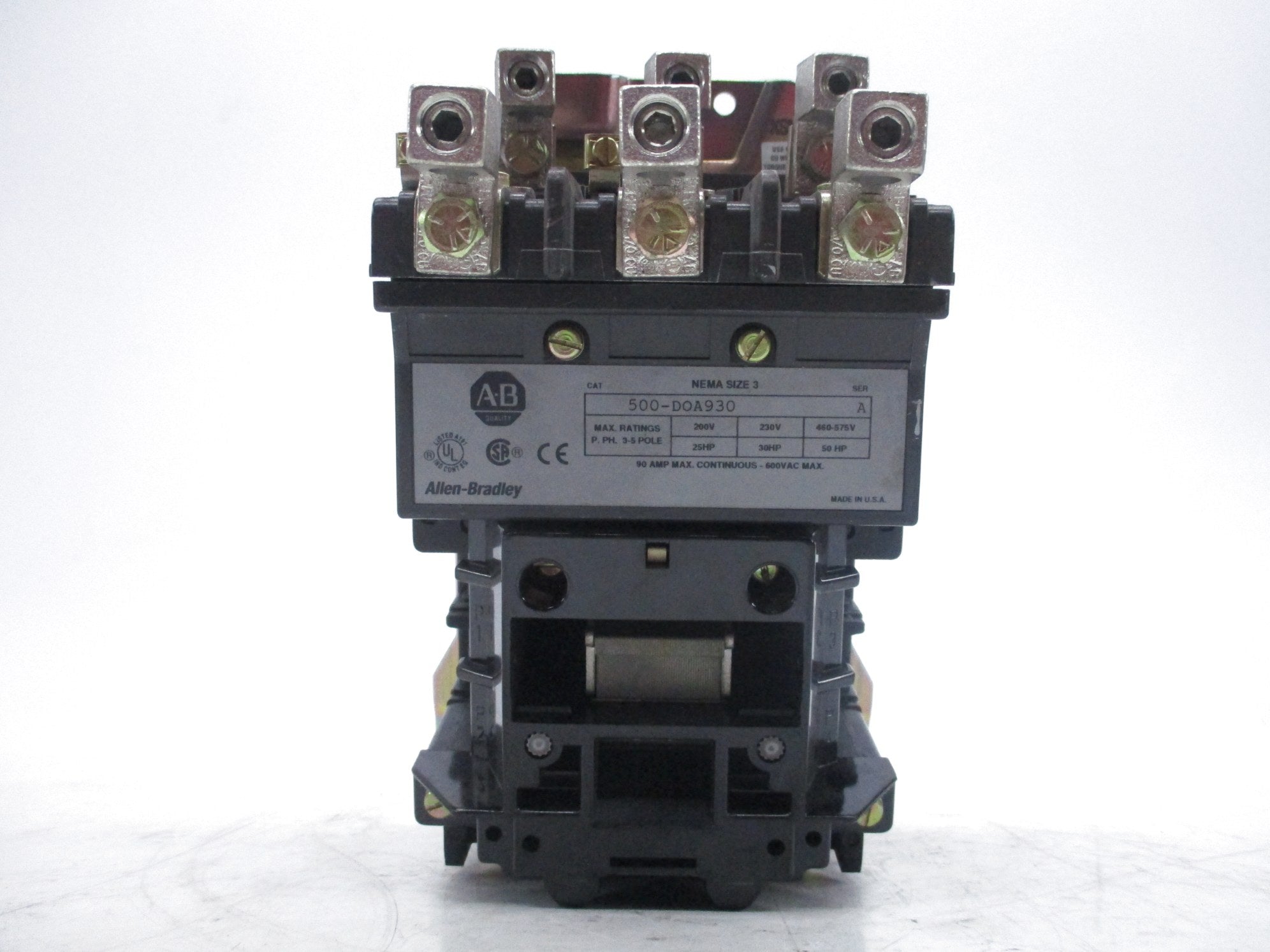 ALLEN BRADLEY 500-DOA930 SER. A (AS PICTURED) NSNP