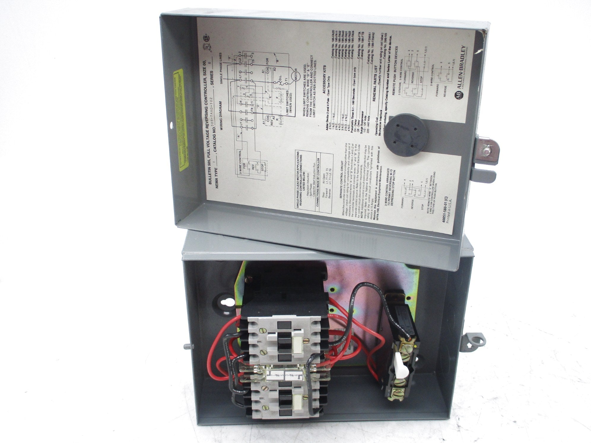 INDUSTRIAL SPARE PART 505-TAXD-102 SER. B NSNP