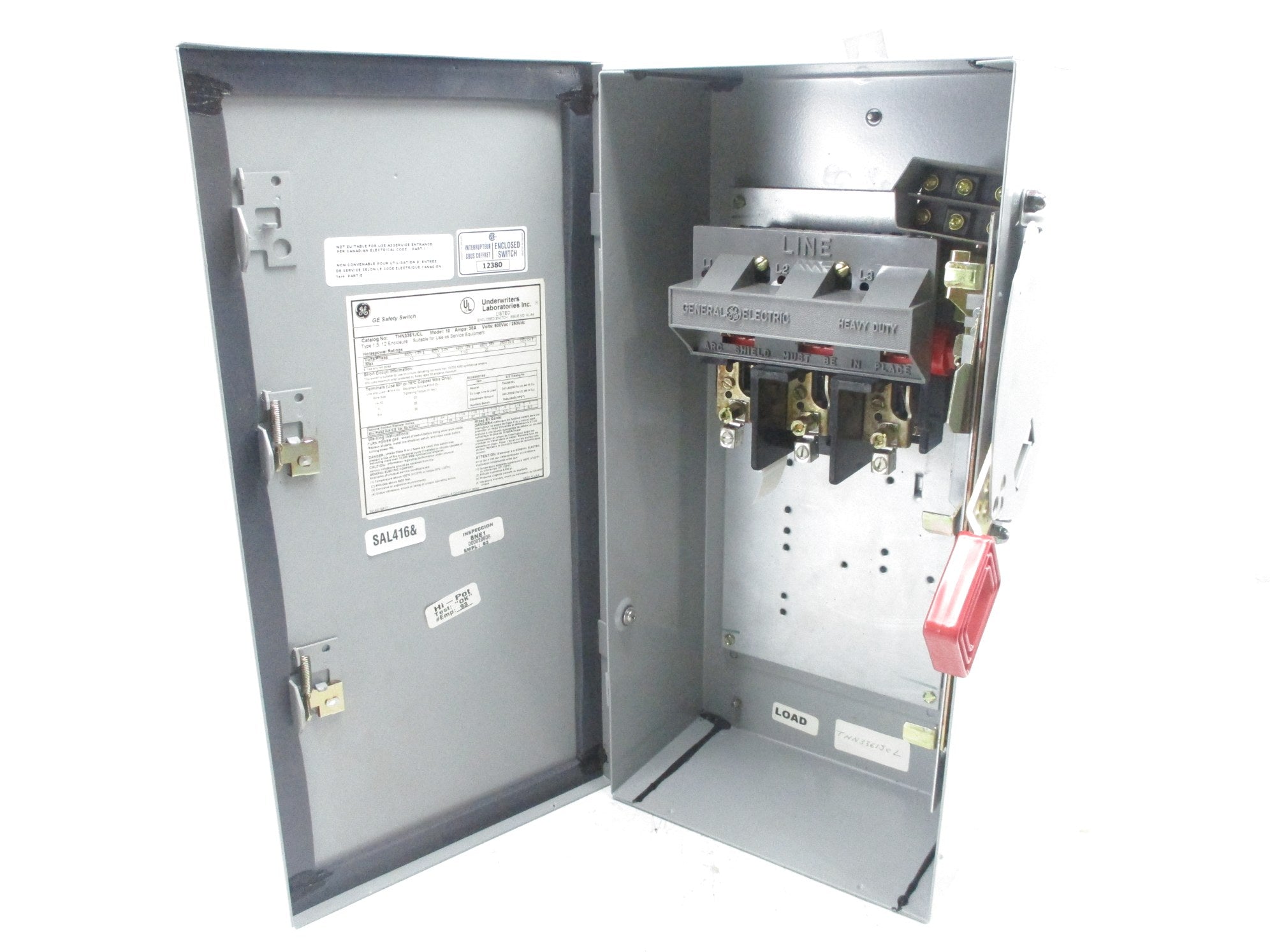 GENERAL ELECTRIC THN3361JCL 30A NSNP