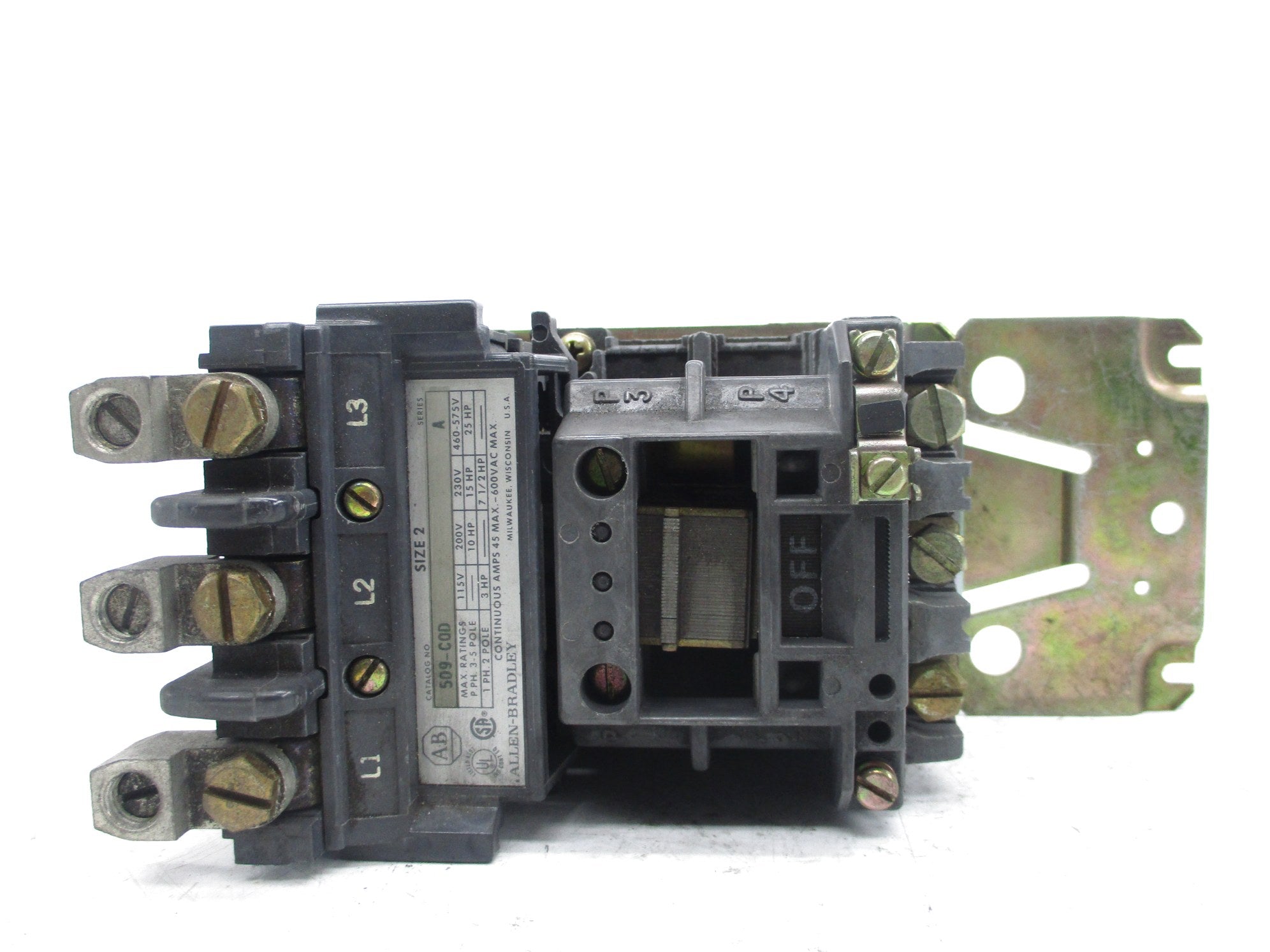 ALLEN BRADLEY 509-COD SER. A (AS PICTURED) NSNP
