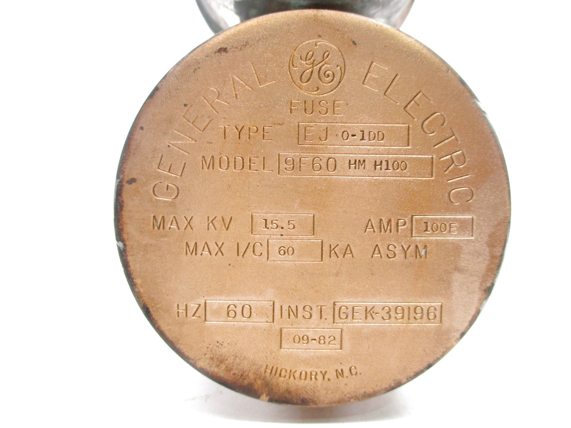 GENERAL ELECTRIC 9F60HMH100 EJ0-1DD 100EA NSNP