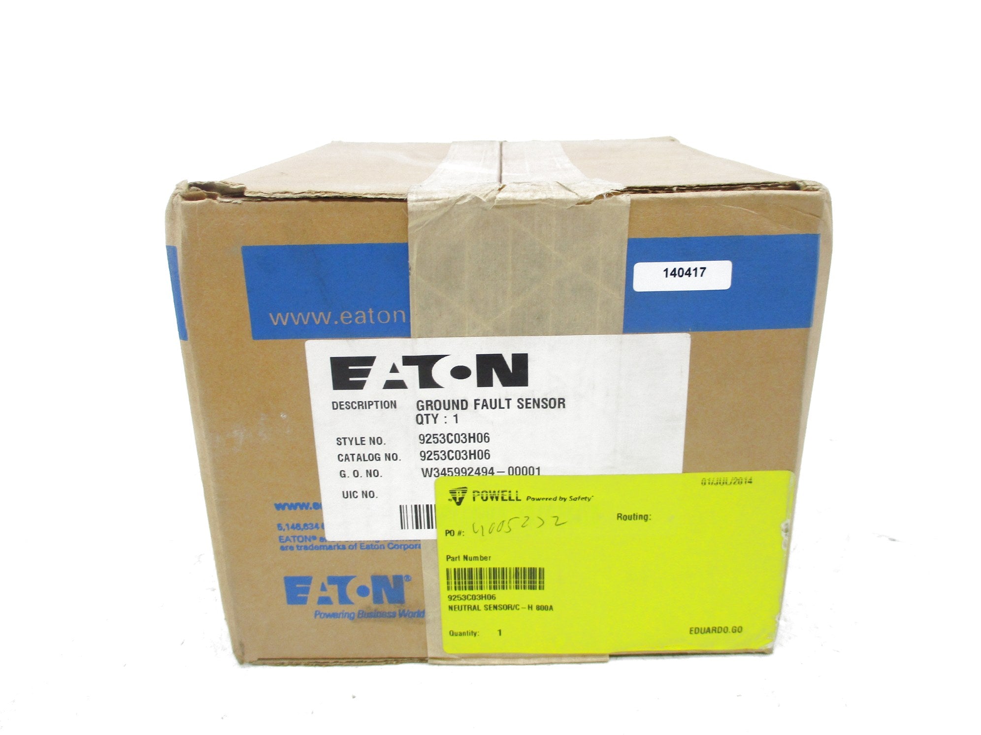 EATON 9253C03H06 NSFS