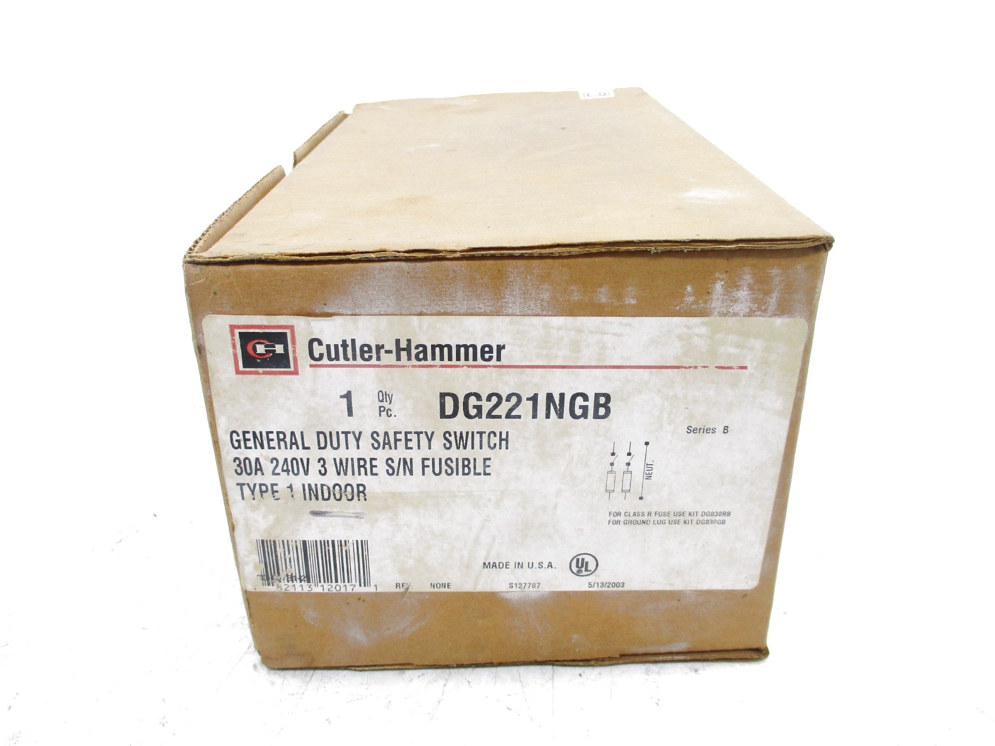 CUTLER HAMMER DG221NGB SER. B NSMP
