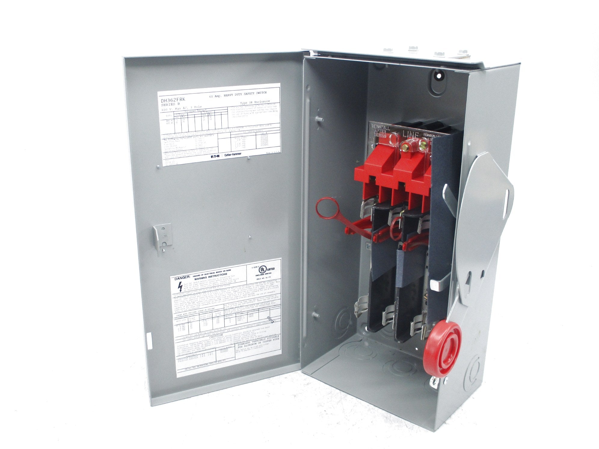 EATON DH362FRK SER. B 600VAC 60A NSMP