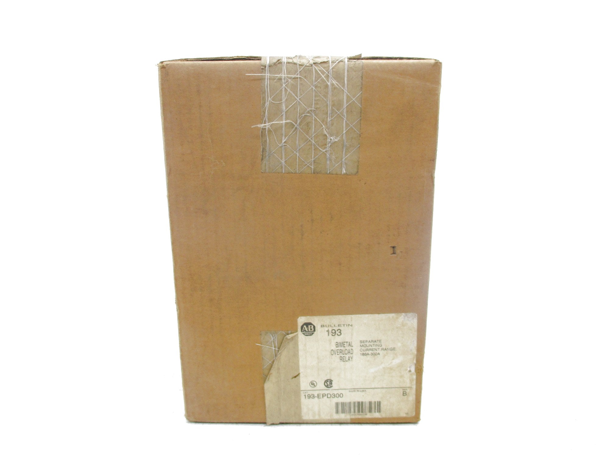 ALLEN BRADLEY 193-EPD300 SER. B 300A (BR/WH) NSFS