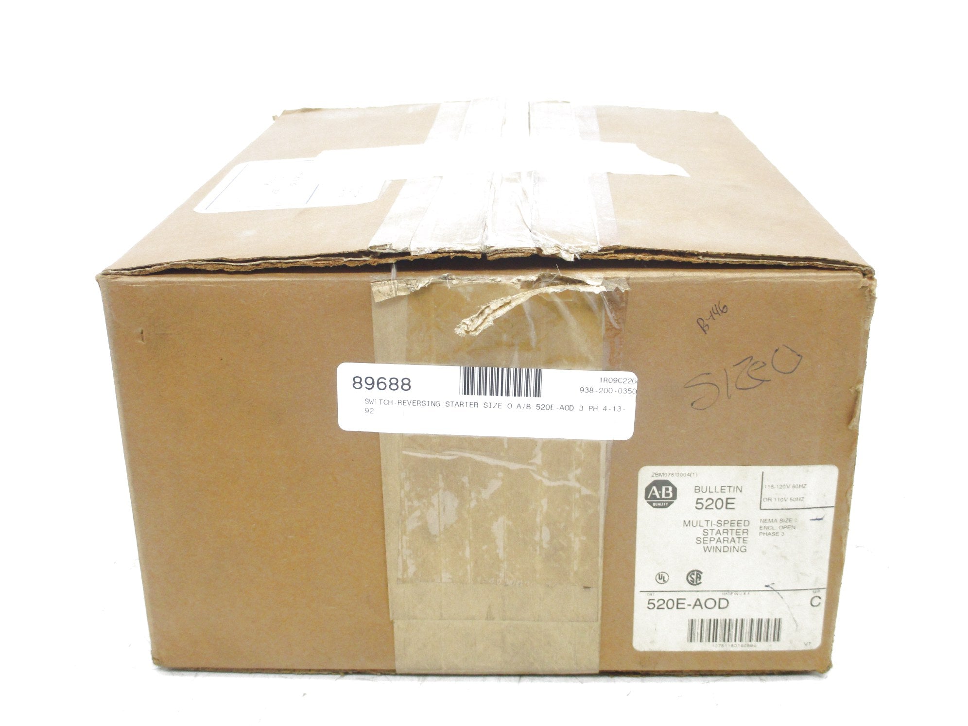INDUSTRIAL SPARE PART 520E-AOD SER. C (BR/WH) NSMP