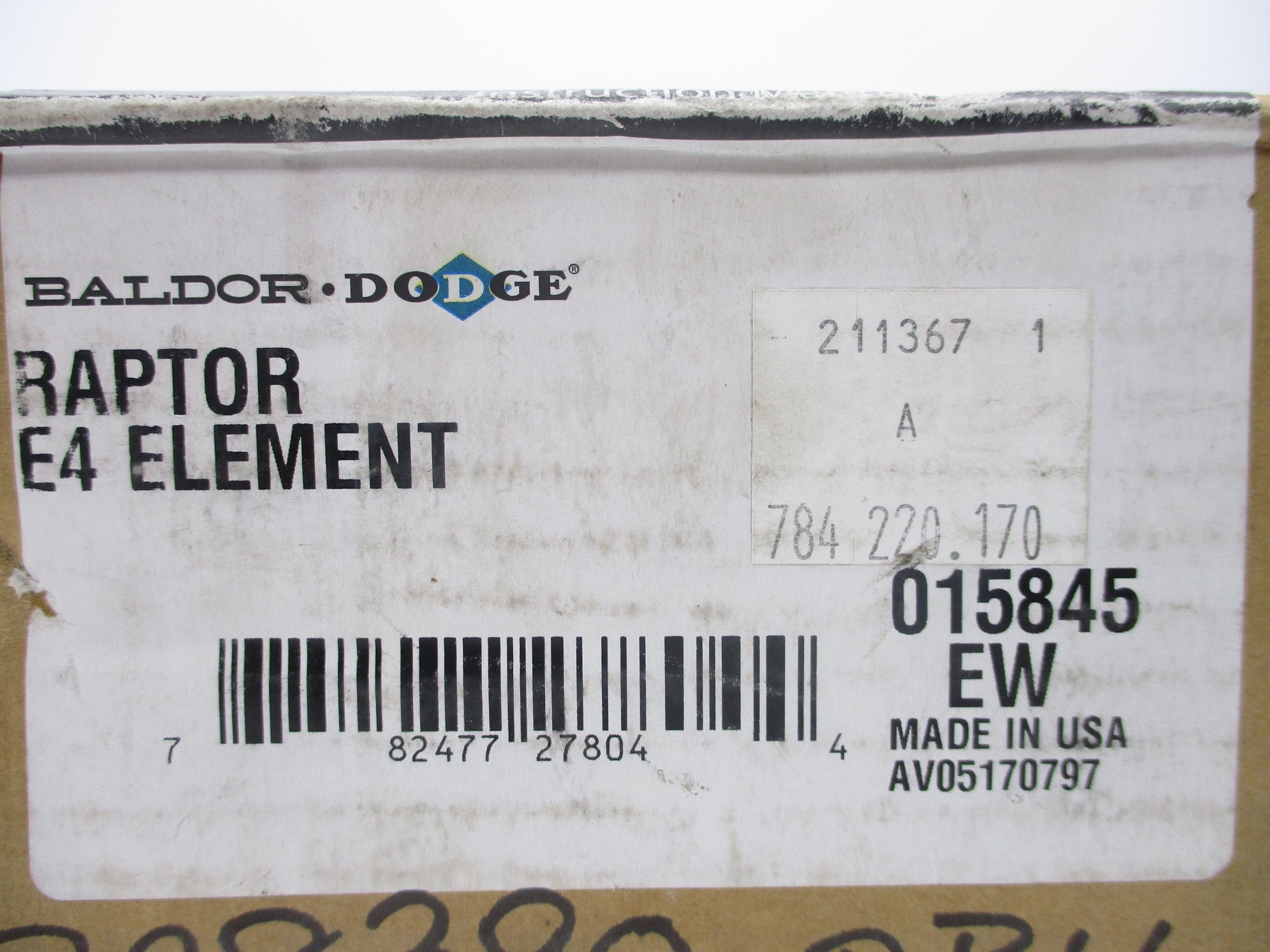 DODGE 015845 NSFS