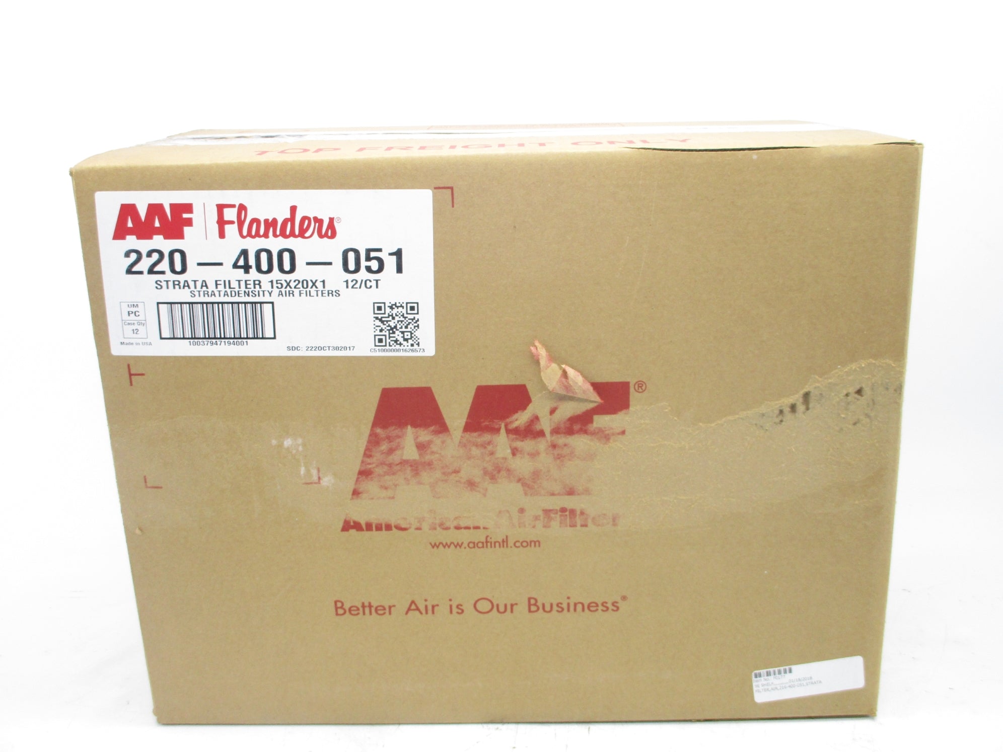 AAF FLANDERS 220-400-051 (PKG OF 12) NSMP