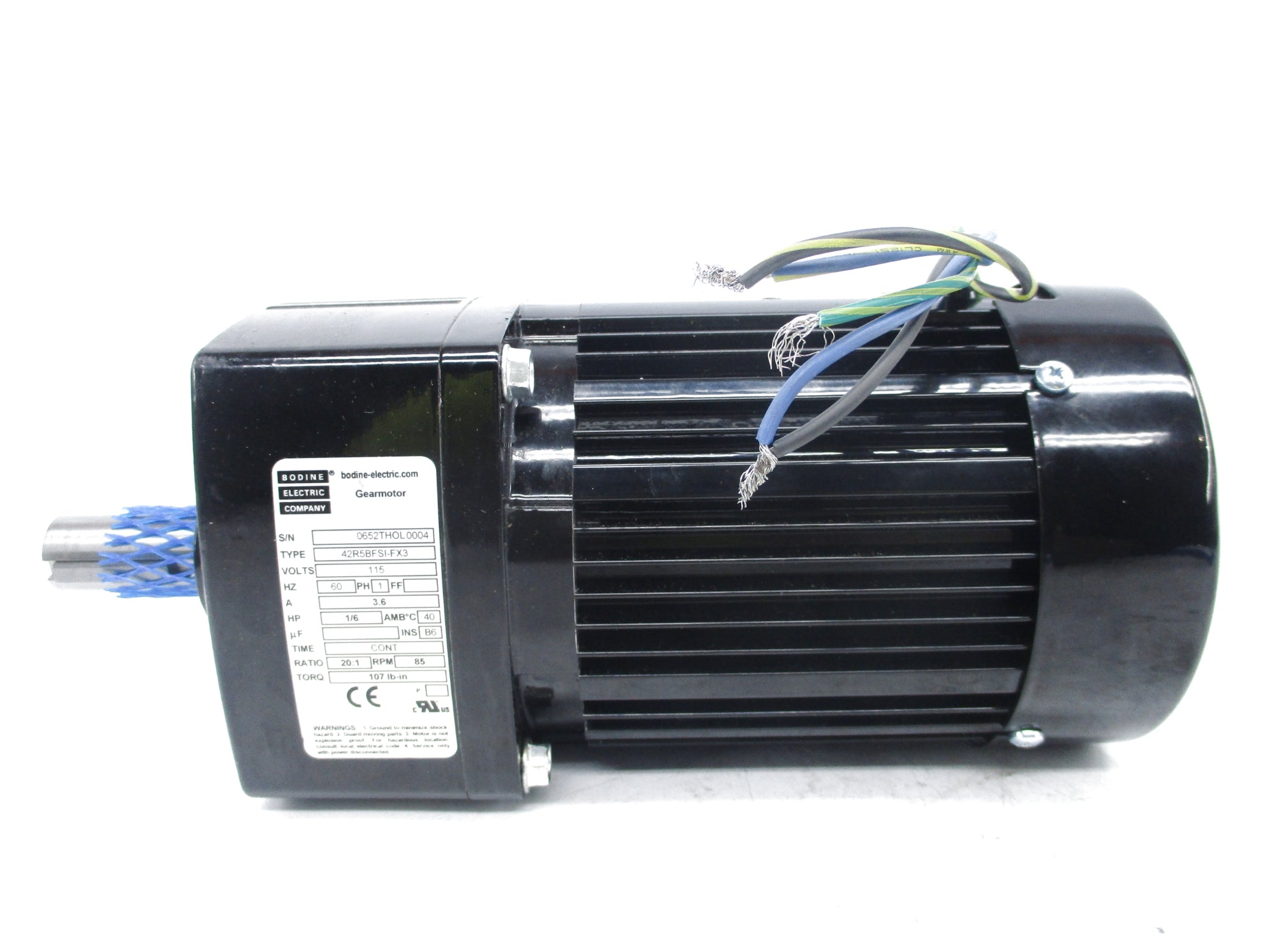 BODINE ELECTRIC 42R5BFS1-FX3 NSNP