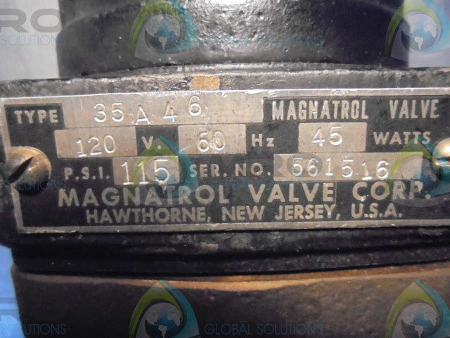 MAGNATROL VALVE CORP. 35A46 VALVE *NEW NO BOX*