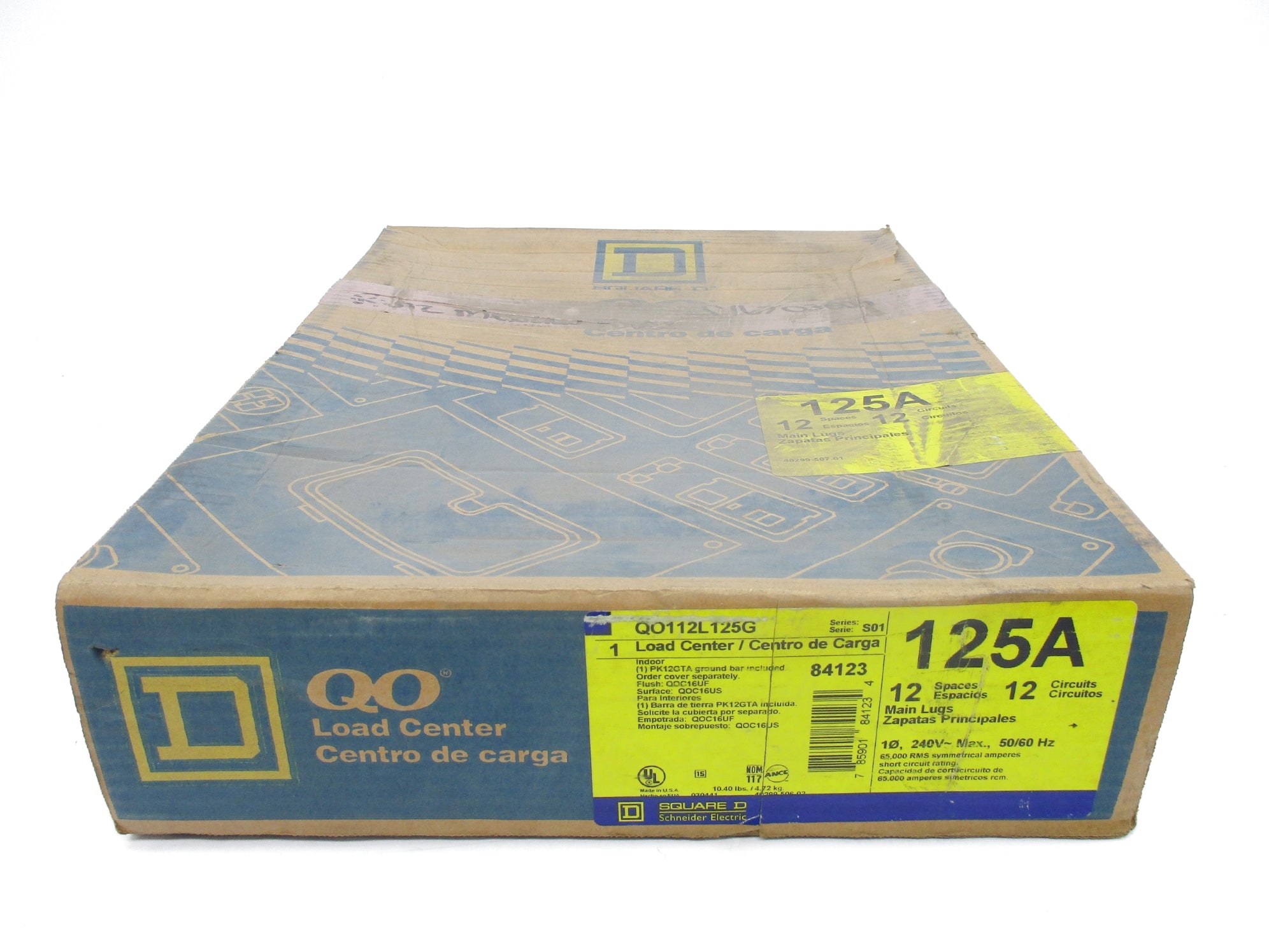 SQUARE D QO112L125G SER. S01 NSMP