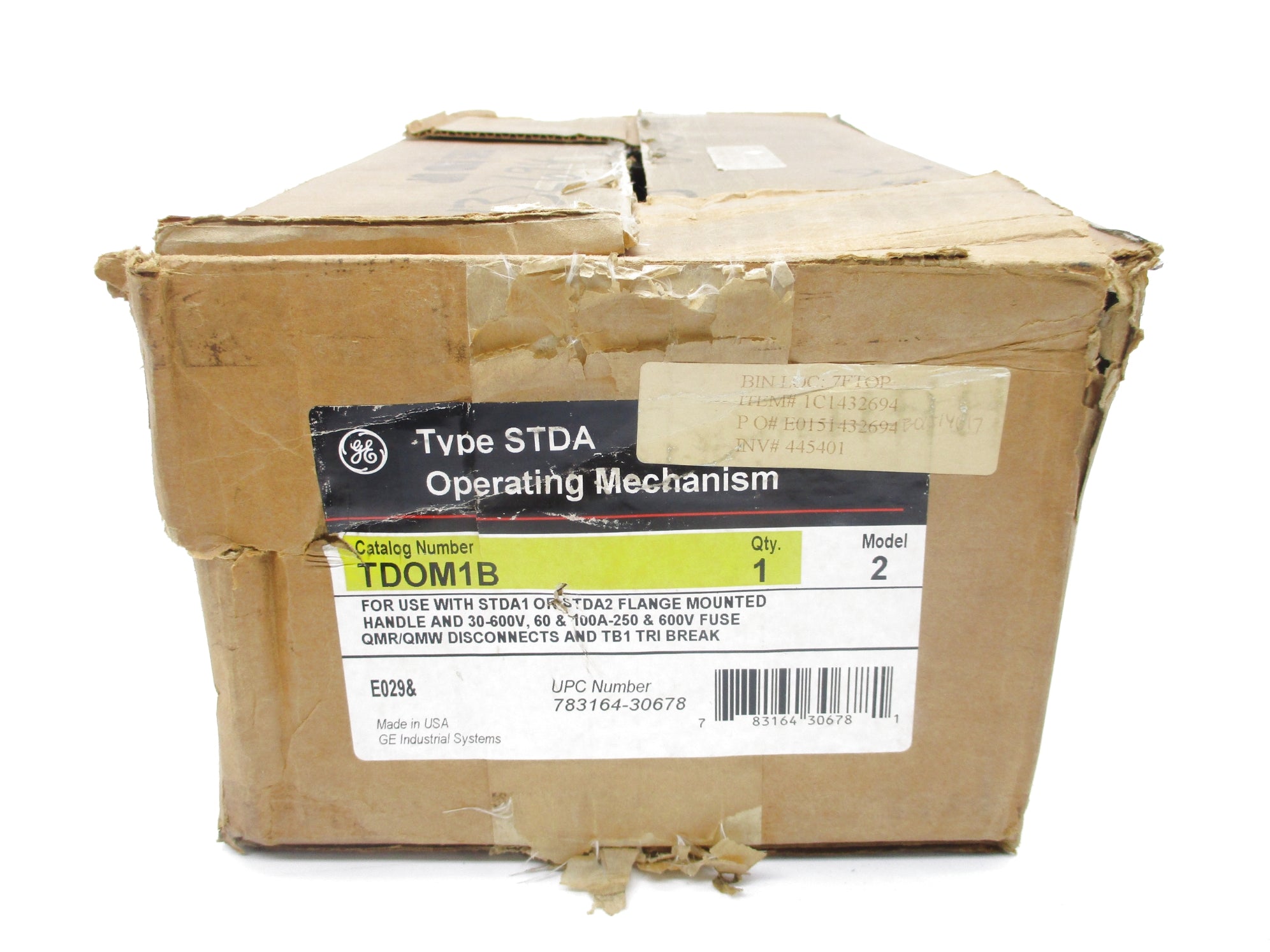 GENERAL ELECTRIC TDOM1B NSMP