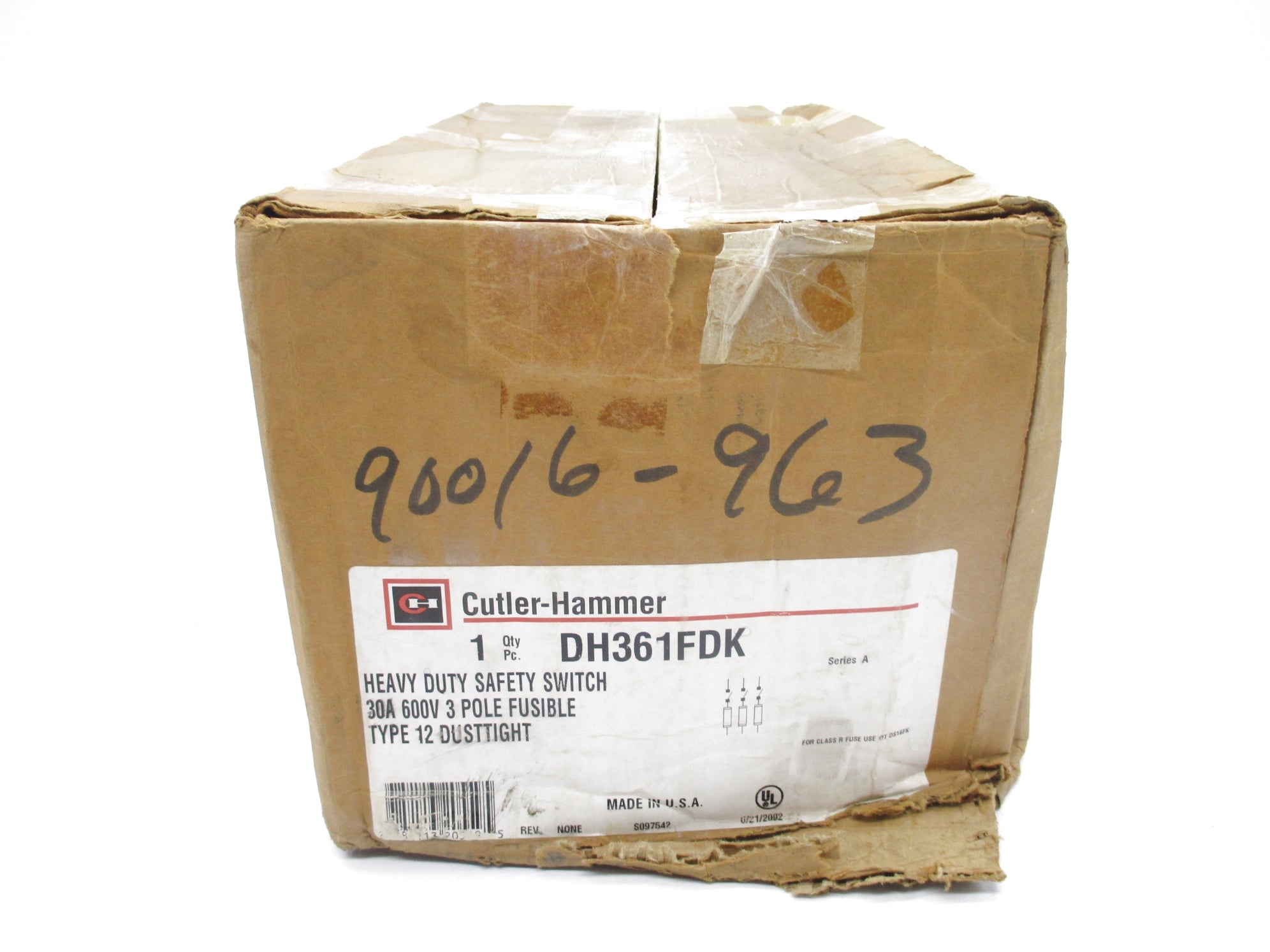 CUTLER HAMMER DH361FDK SER. A NSMP