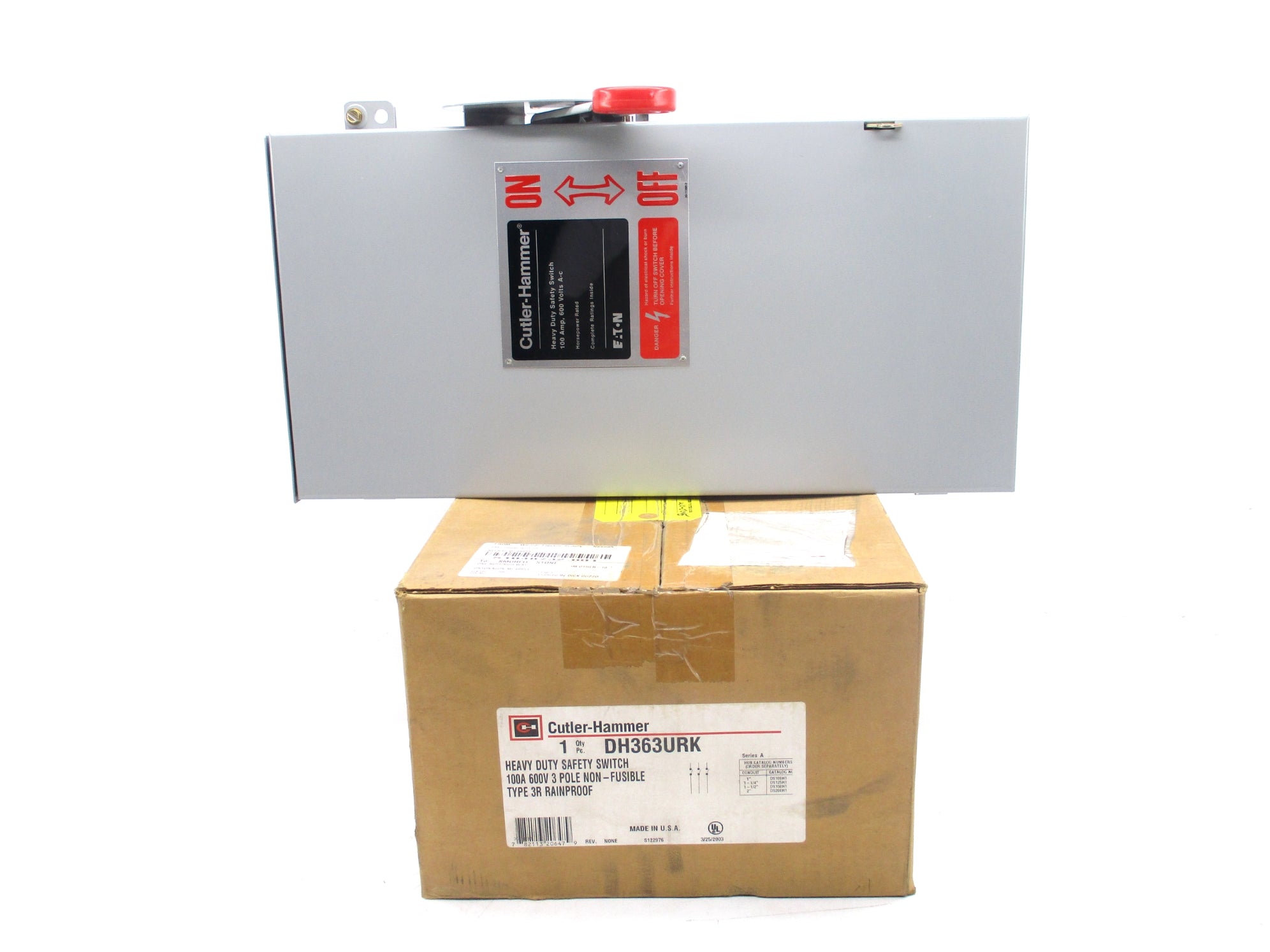 CUTLER HAMMER DH363URK SER. A NSMP