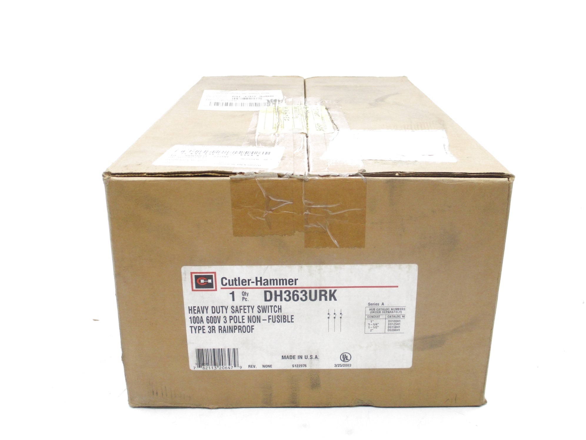 CUTLER HAMMER DH363URK SER. A NSMP