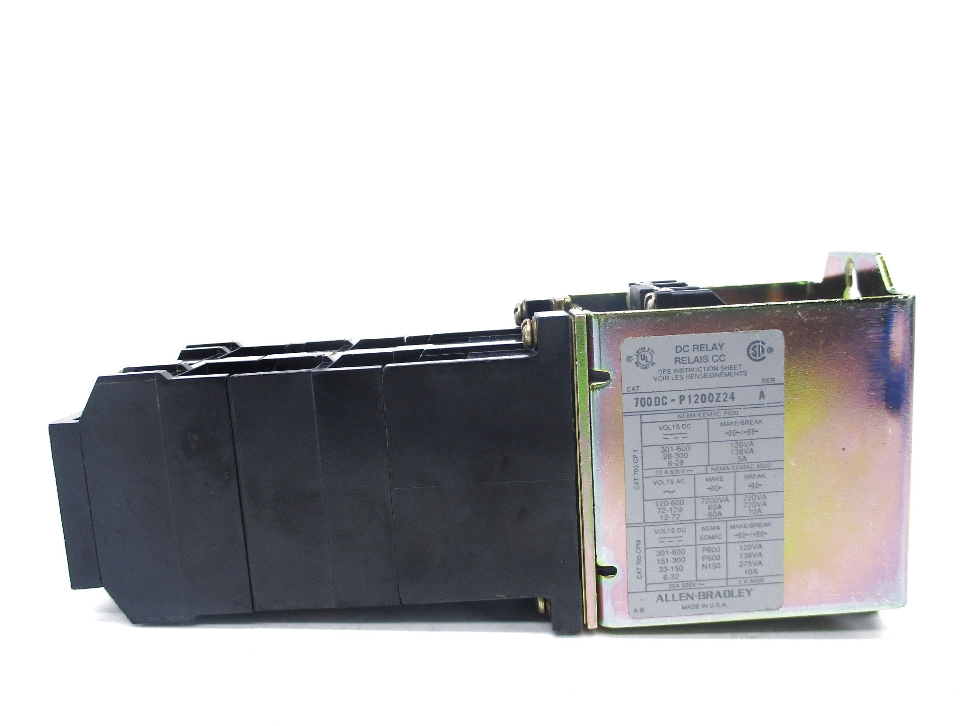 ALLEN BRADLEY 700DC-P1200Z24 SER. A 24V NSNP