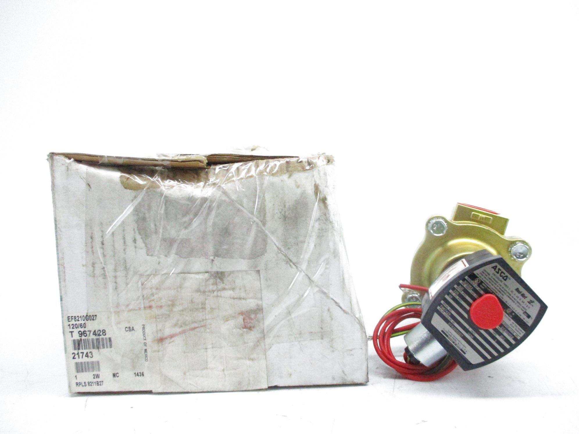 ASCO EF8210G027 120/60 (AS PICTURED) NSMP