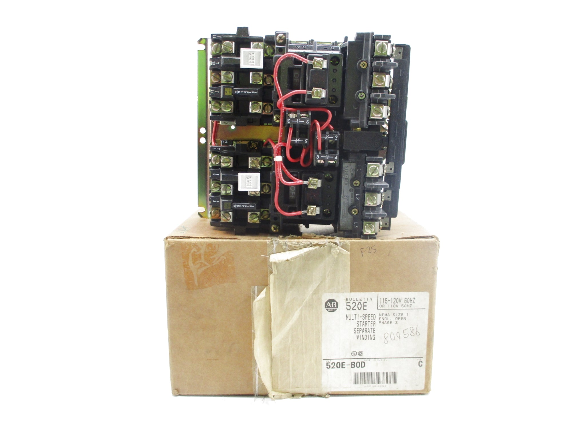 INDUSTRIAL SPARE PART 520E-BOD SER. C 110/115-120V 27A (BR/WH) NSMP