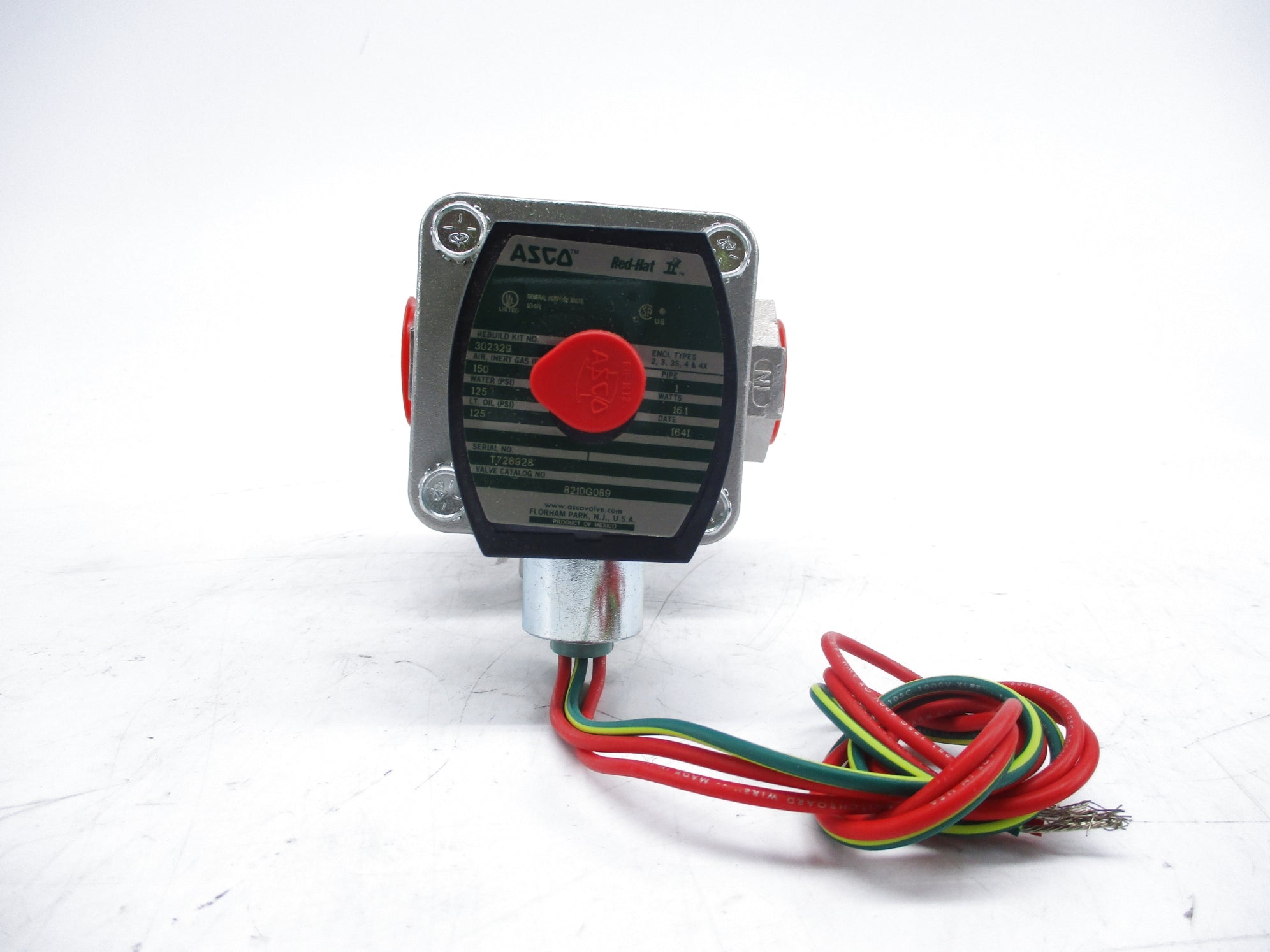ASCO 8210G089 120V 1" NSNP