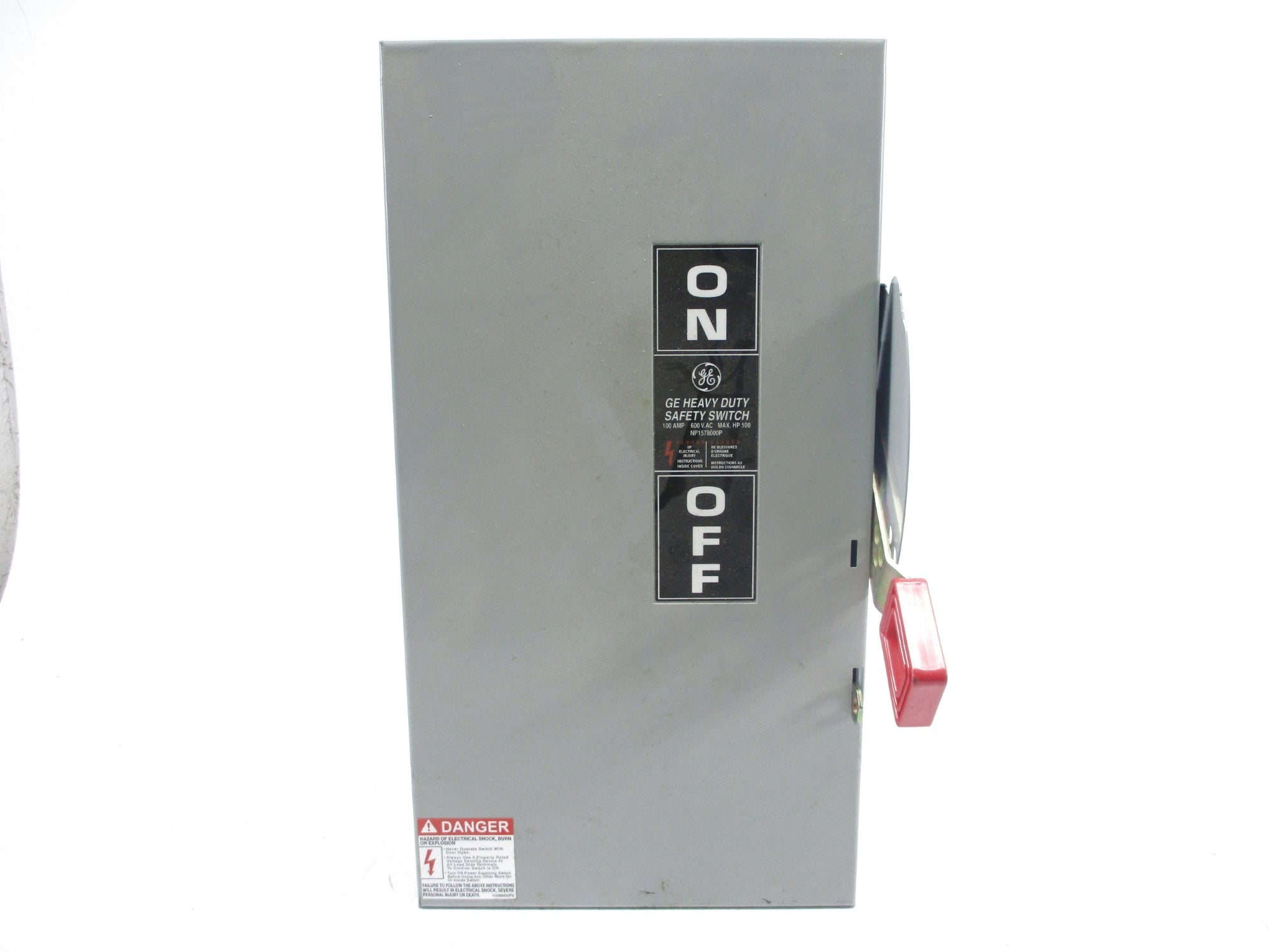 GENERAL ELECTRIC THN3363 NSNP