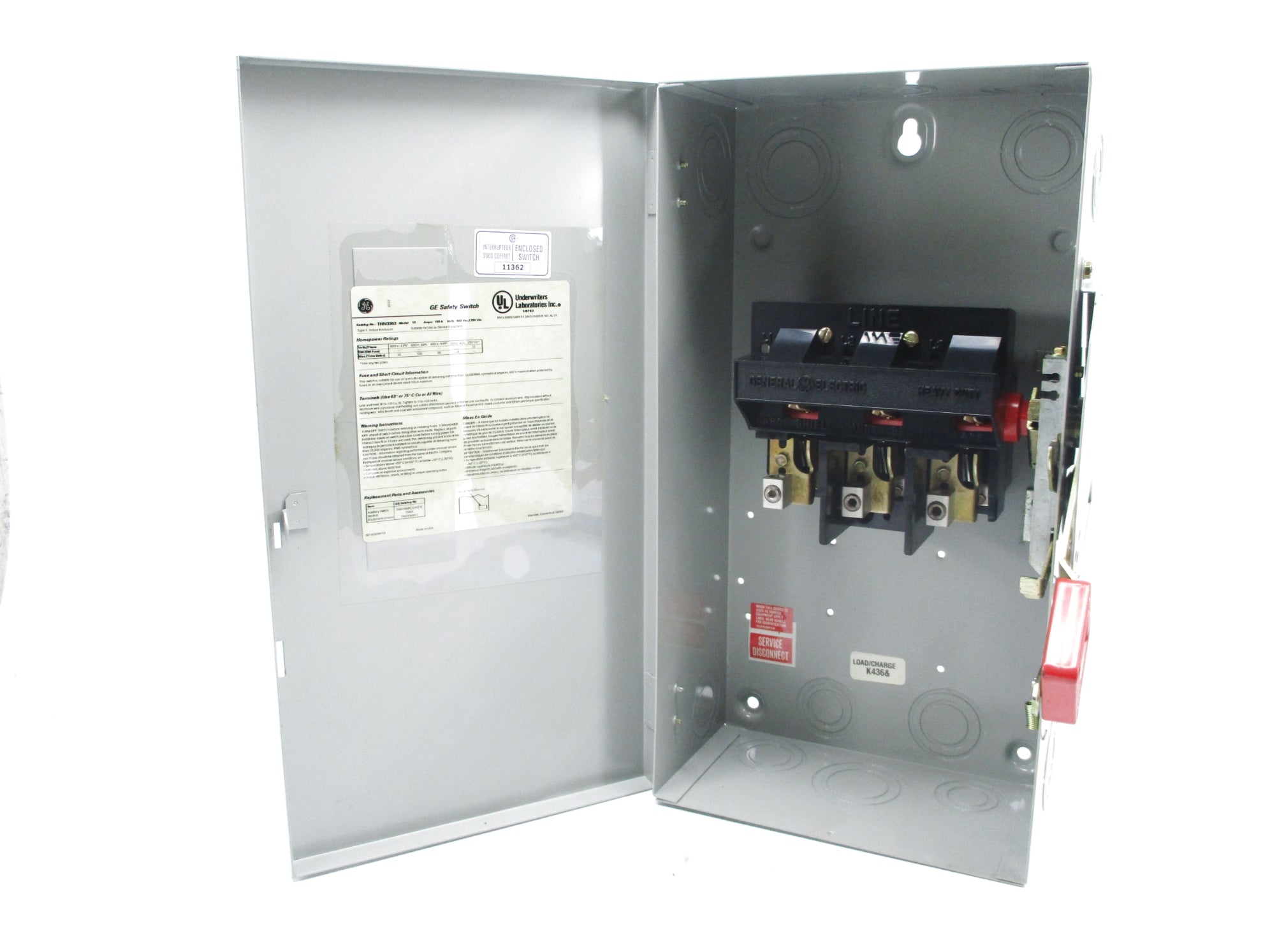 GENERAL ELECTRIC THN3363 NSNP