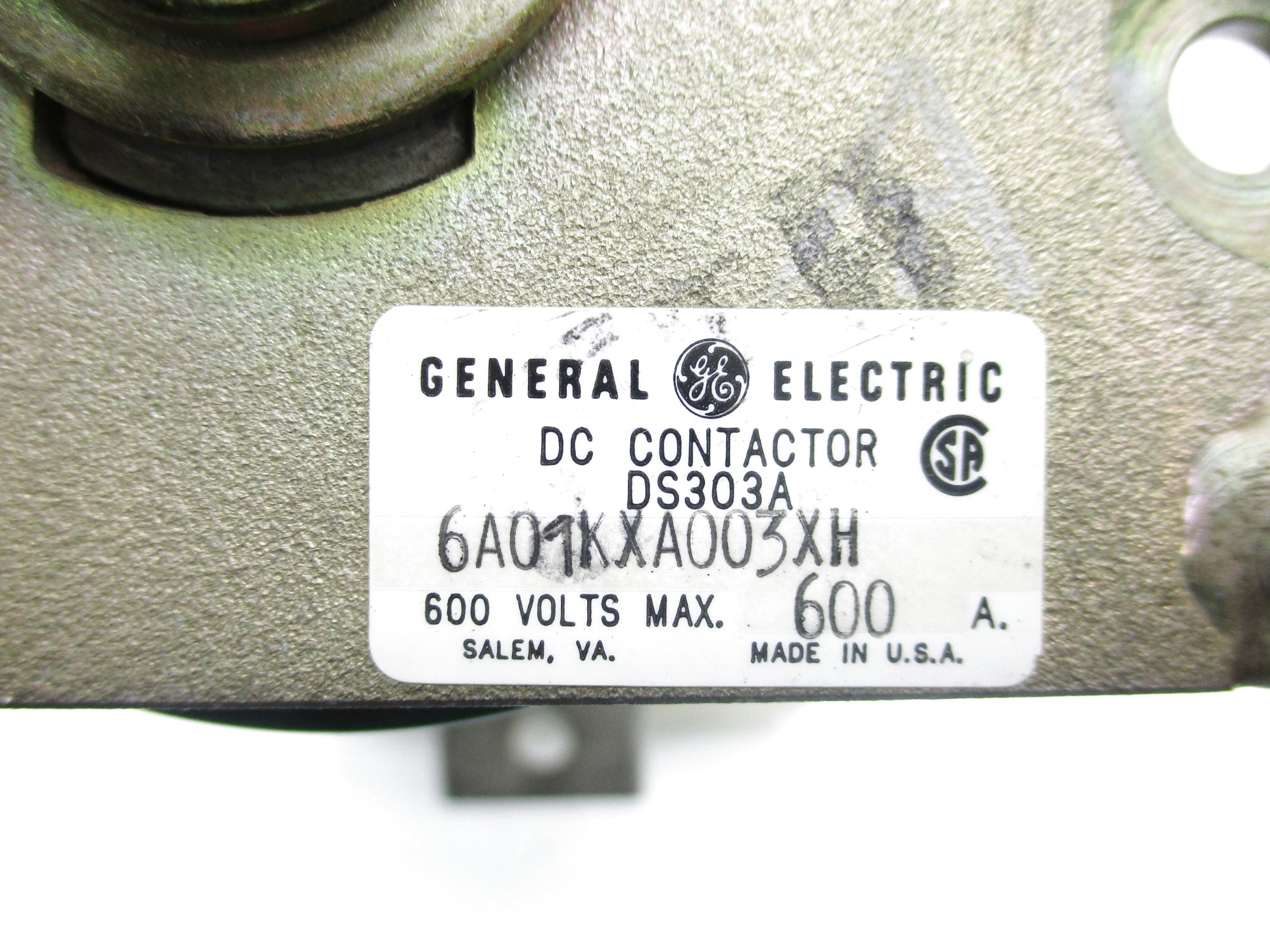 GENERAL ELECTRIC DS303A6A01KXA003XH 600A 120V NSNP