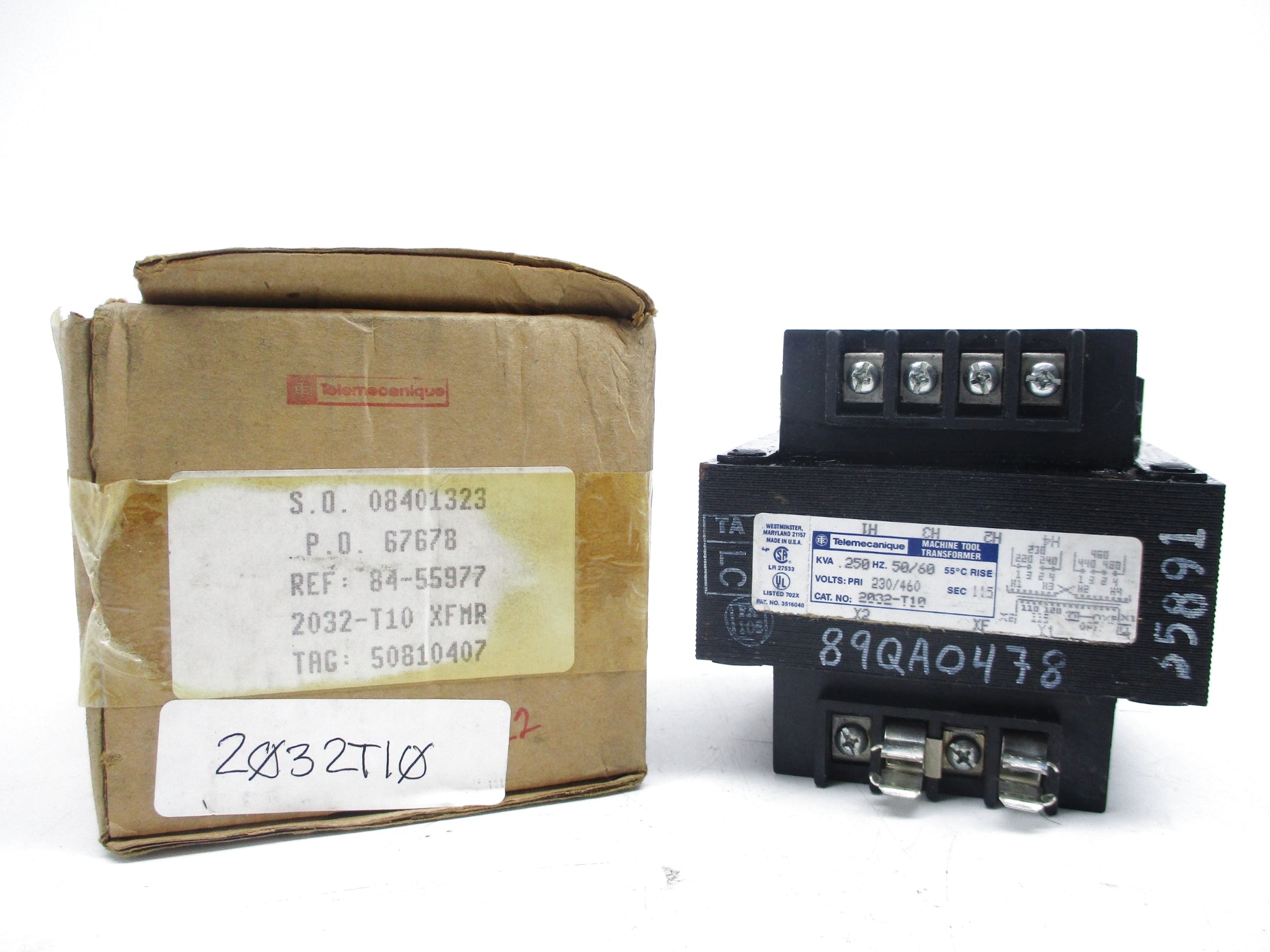 TELEMECANIQUE 2032-T10 230/460V NSMP