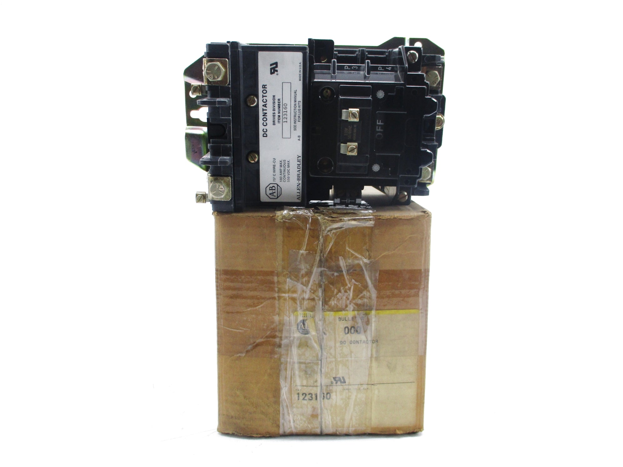ALLEN BRADLEY 123160 115V (BR/YL) NSMP