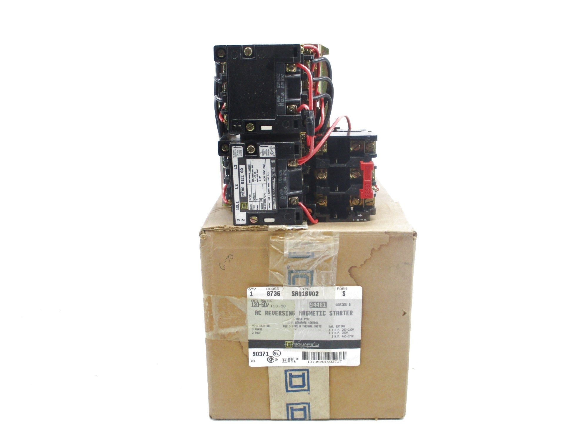 SQUARE D 8736SAO16V02S SER. B NSMP