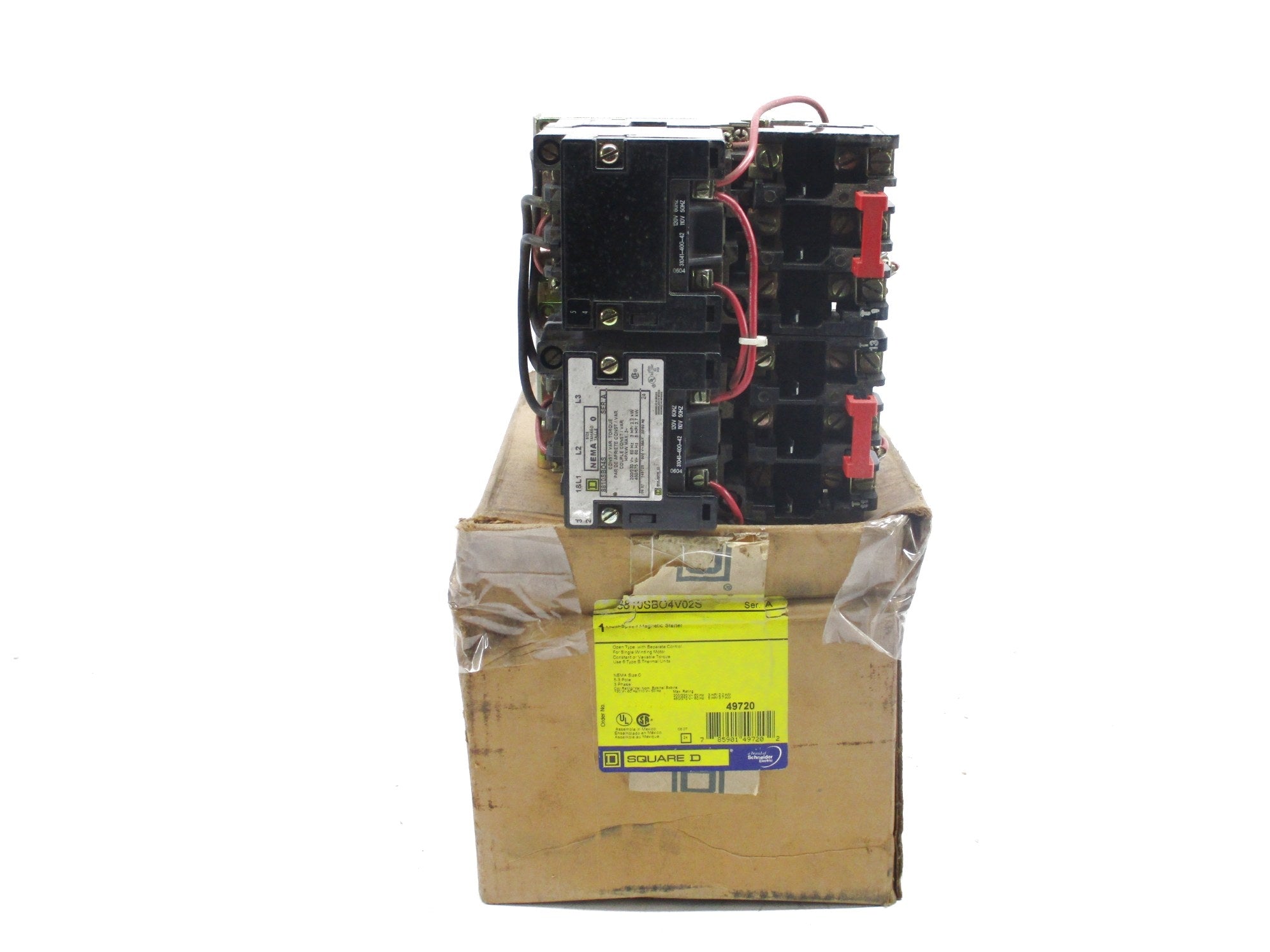 SQUARE D 8810SBO4V02S SER. A NSMP