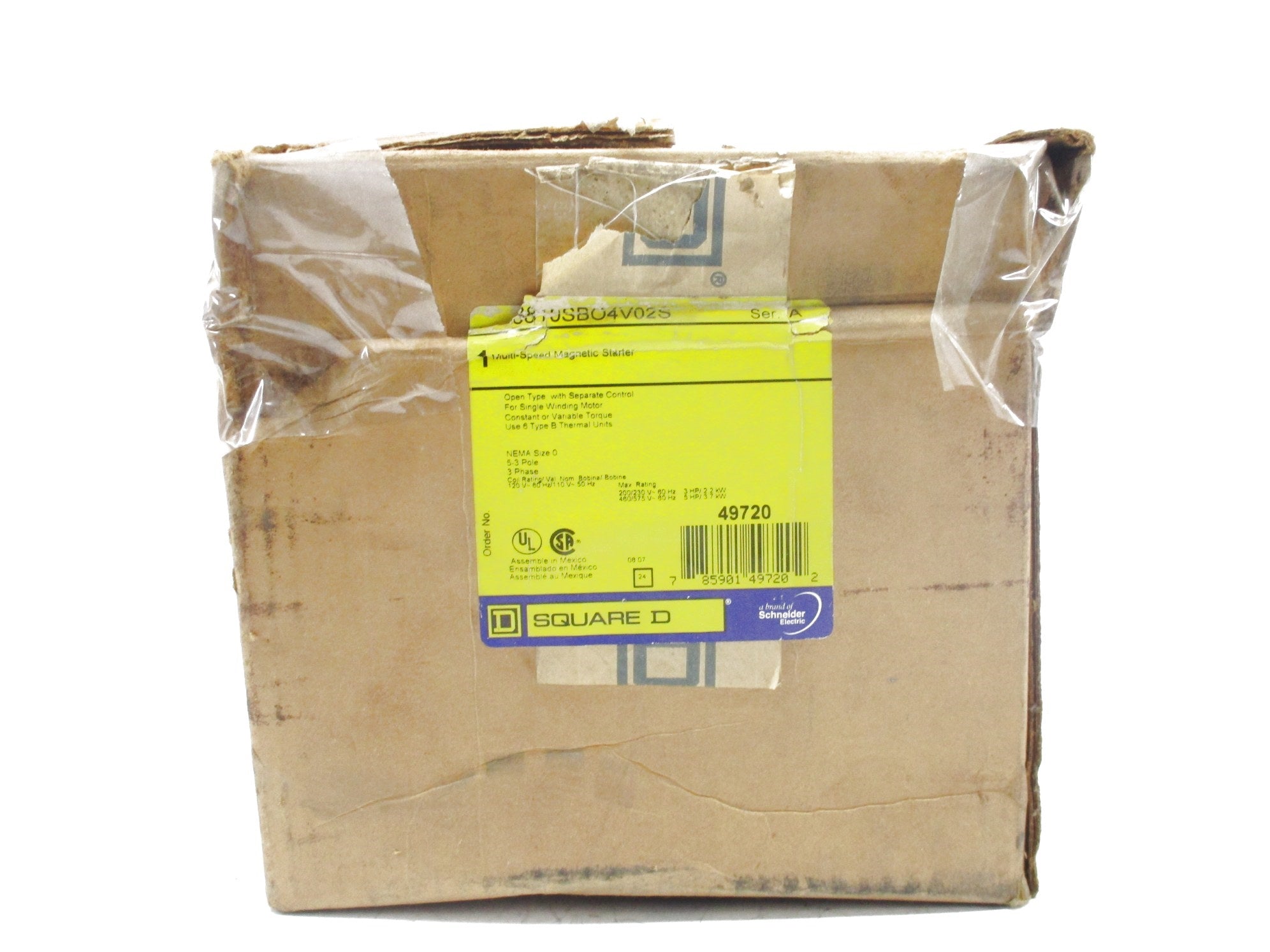 SQUARE D 8810SBO4V02S SER. A NSMP