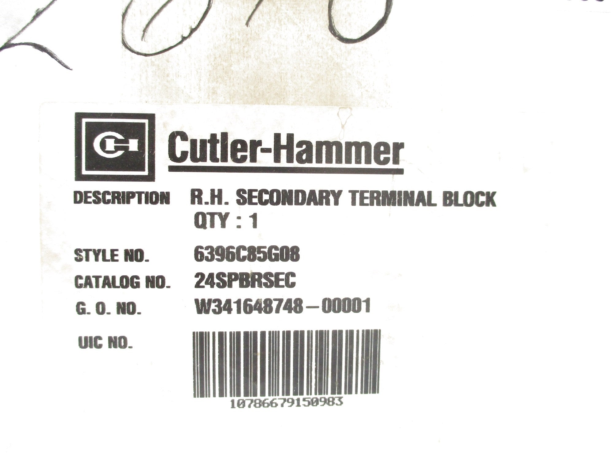 CUTLER HAMMER 24SPBRSEC NSFS
