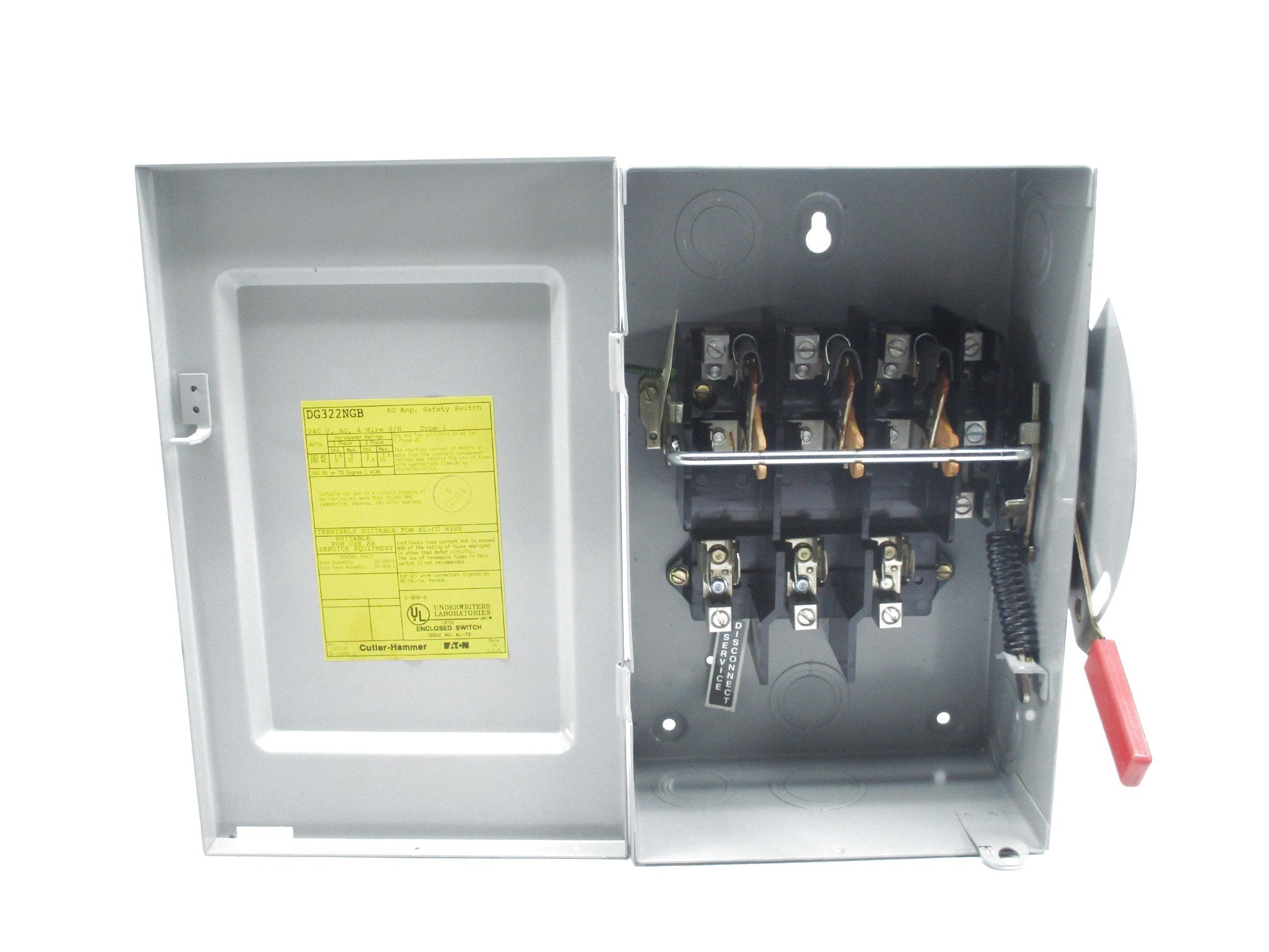CUTLER HAMMER DG322NGB SER. A NSMP