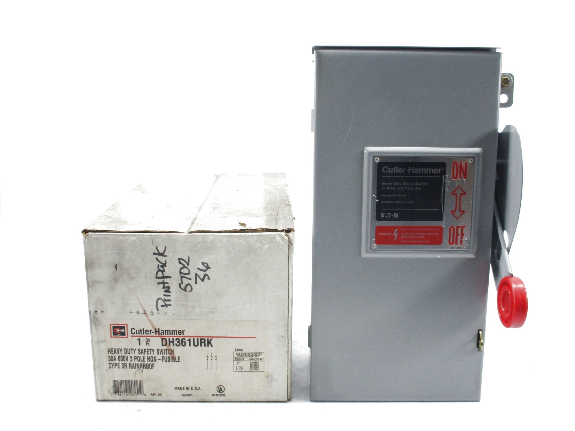 CUTLER HAMMER DH361URK NSMP