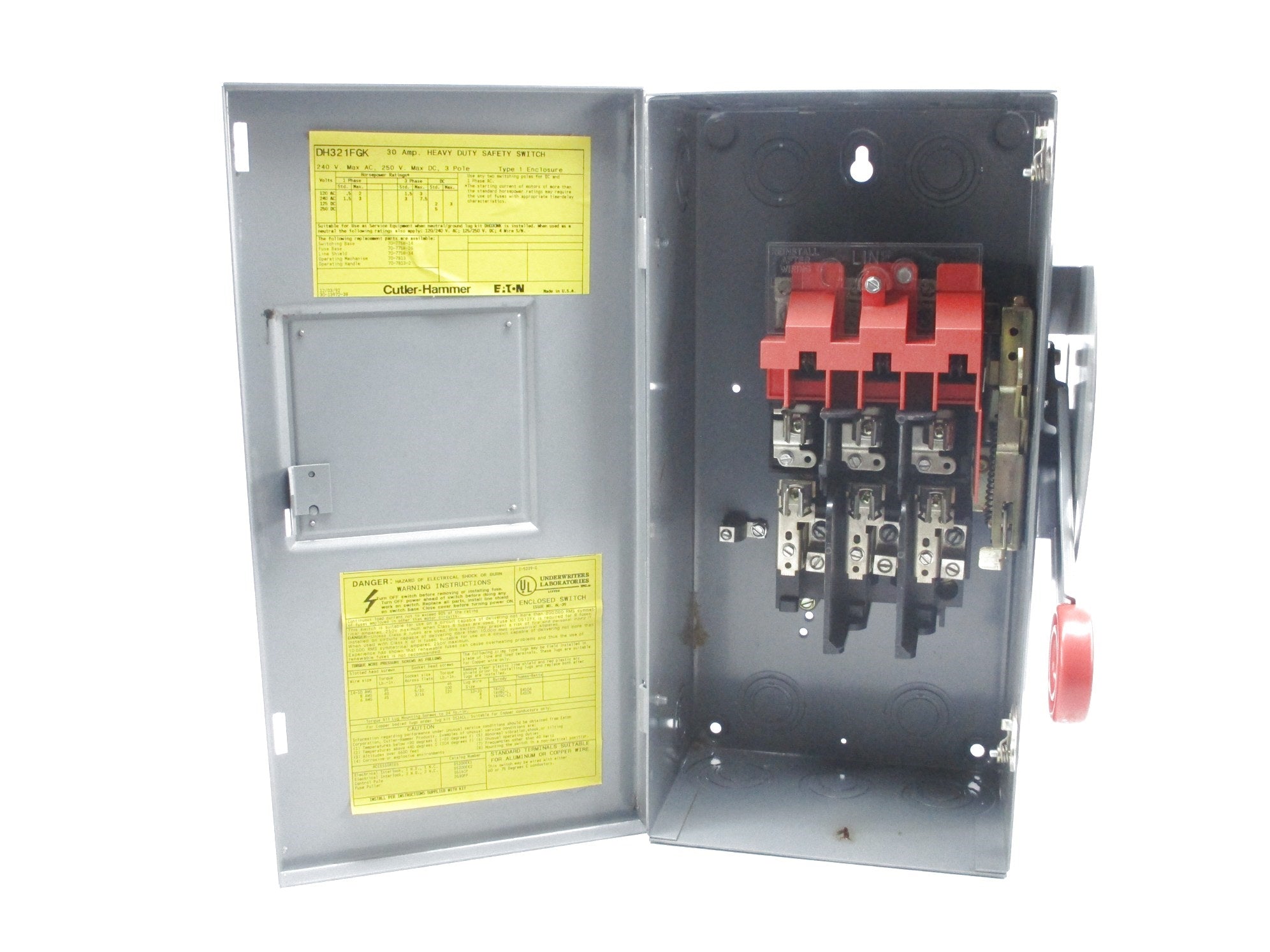 CUTLER HAMMER DH321FGK SER. A NSMP