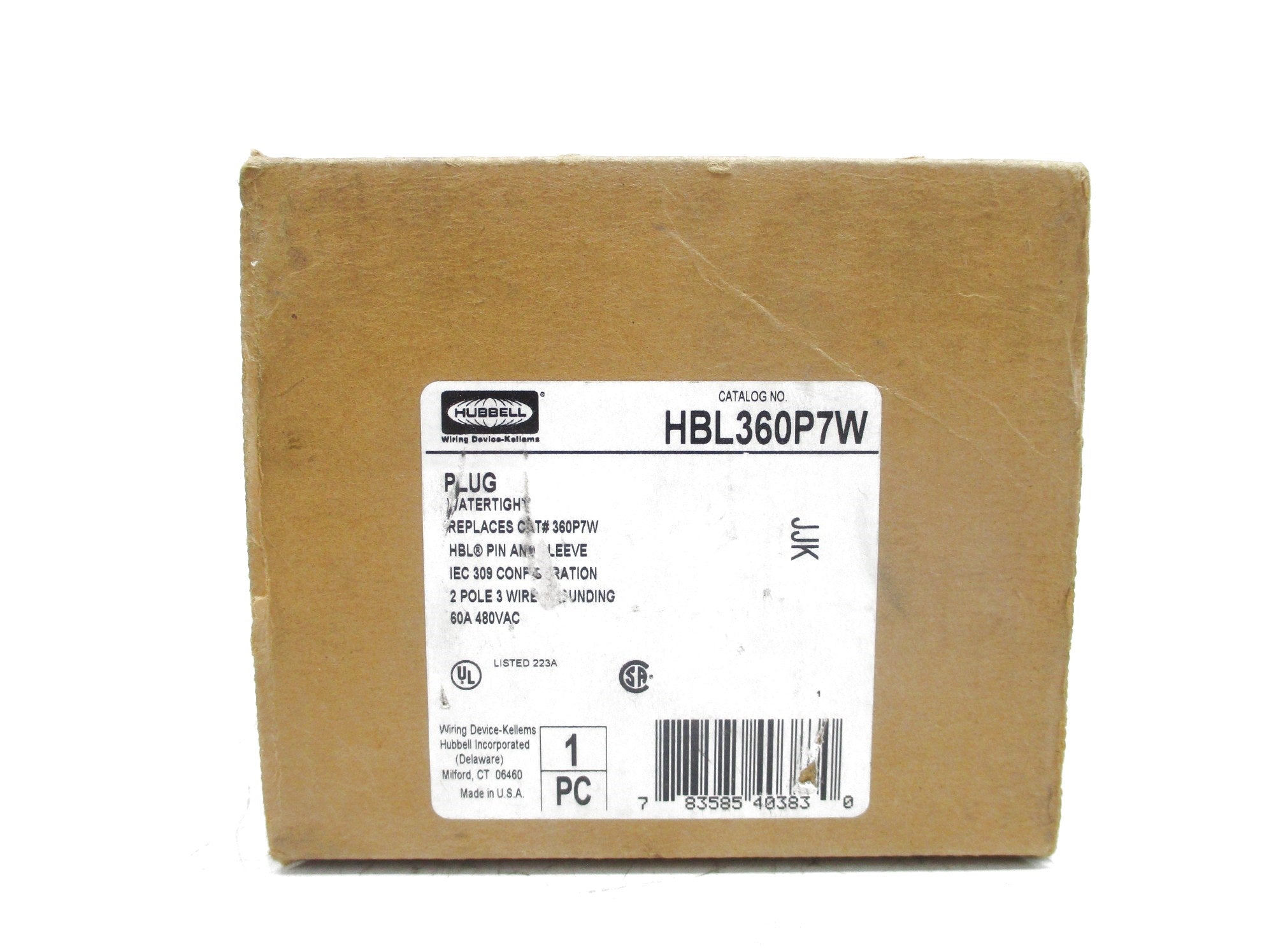 HUBBELL HBL360P7W NSMP