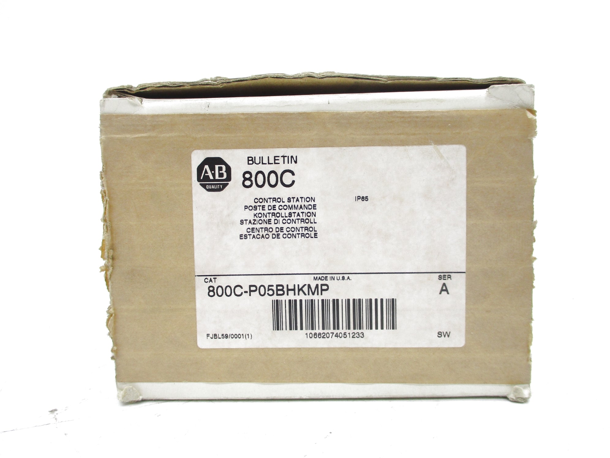 ALLEN  BRADLEY 800C-P05BHKMP SER. A (WH) NSMP