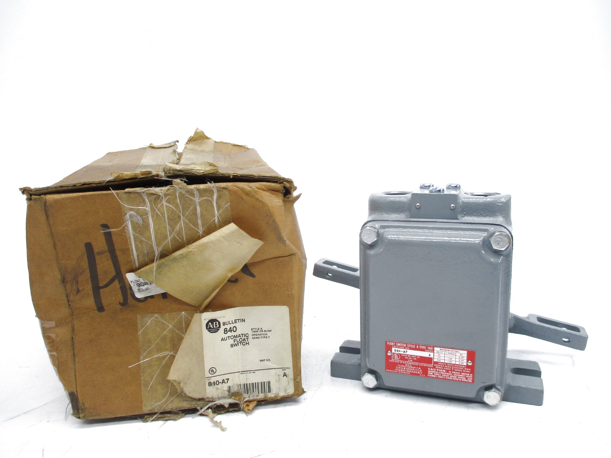 ALLEN BRADLEY 840-A7 SER. A (BR/WH) NSMP